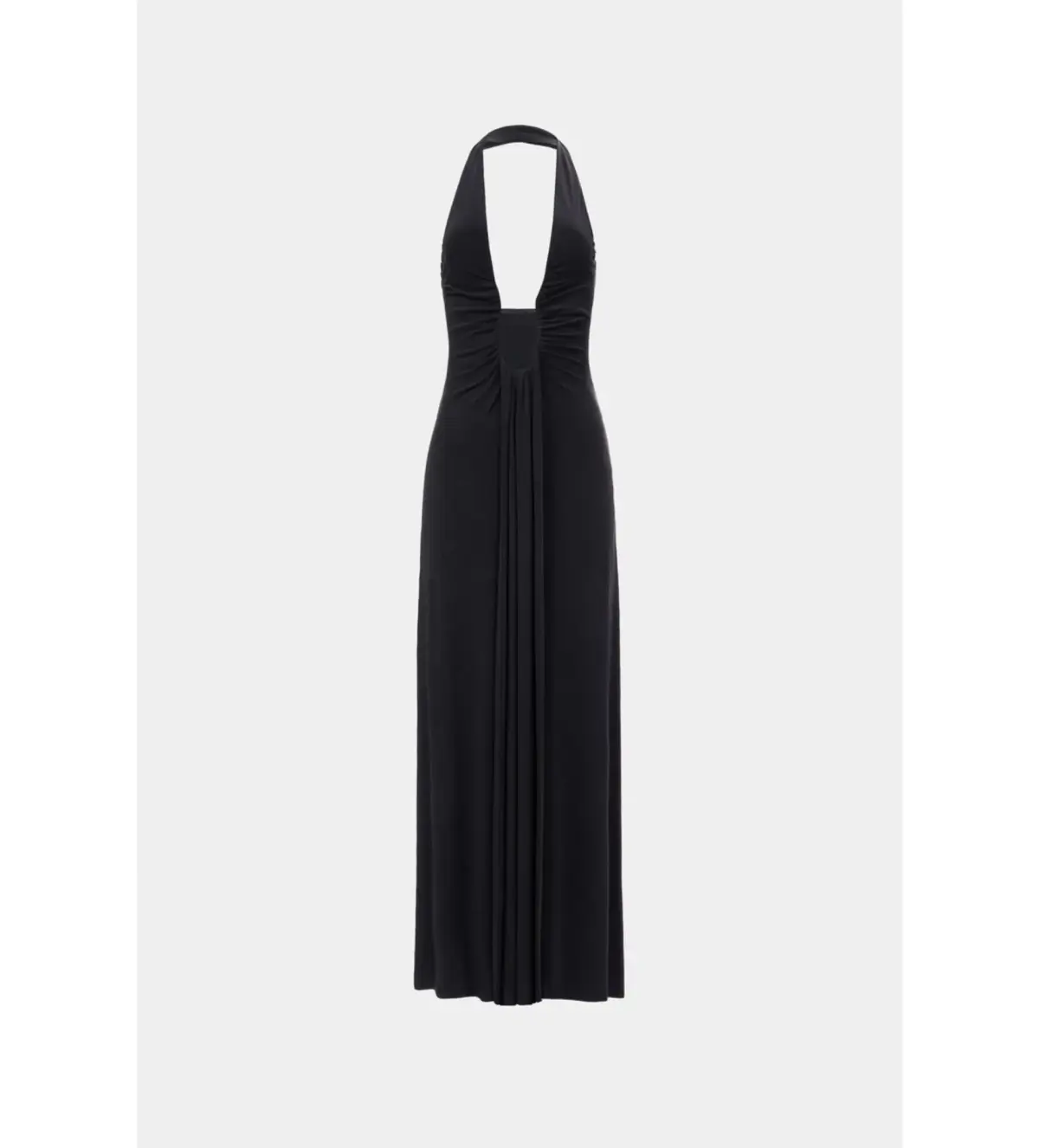MISHA Jennifer Cupro Maxi Dress Black Size 8/S - Image 5