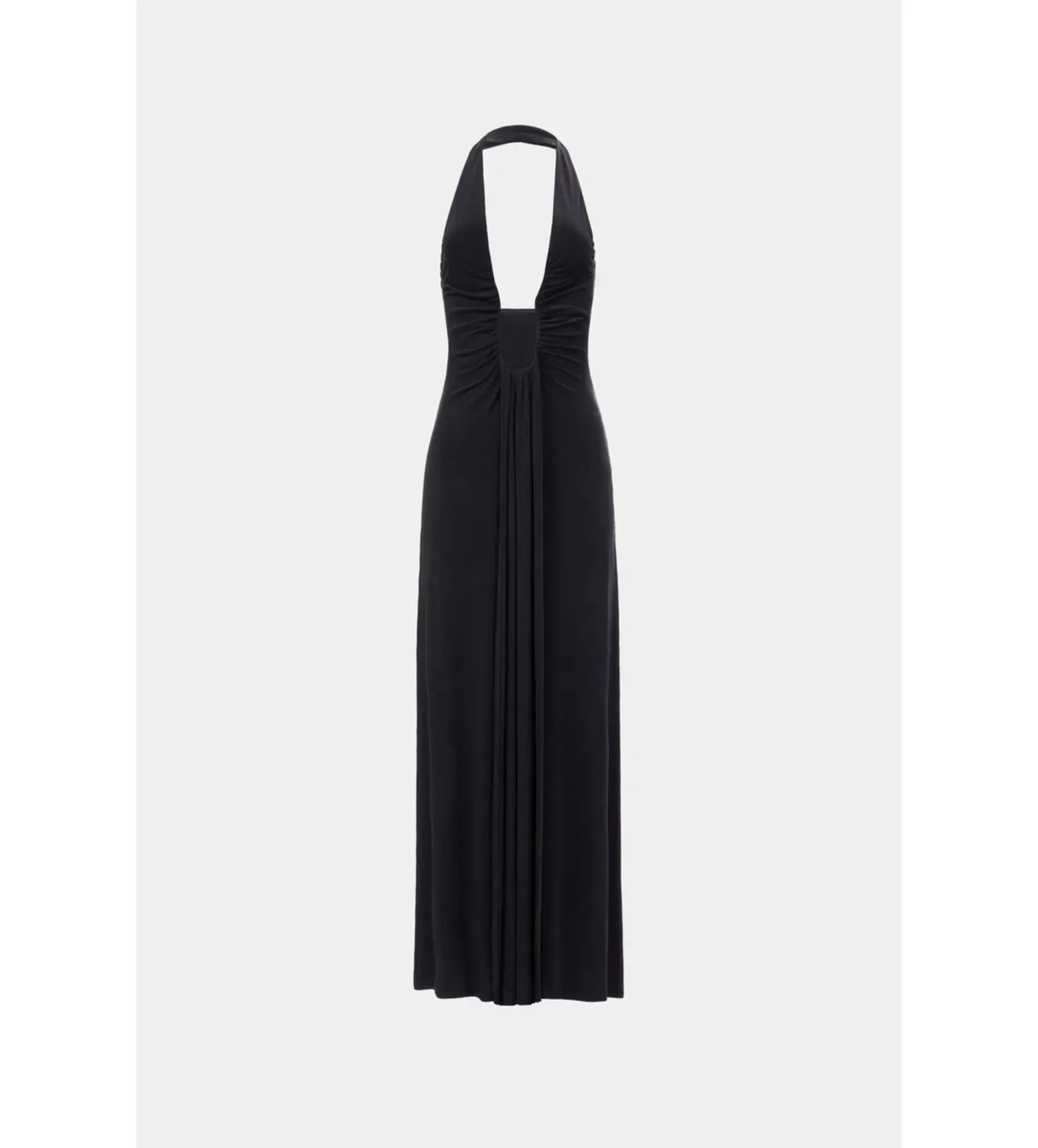 MISHA Jennifer Cupro Maxi Dress Black Size 8/S - Image 5