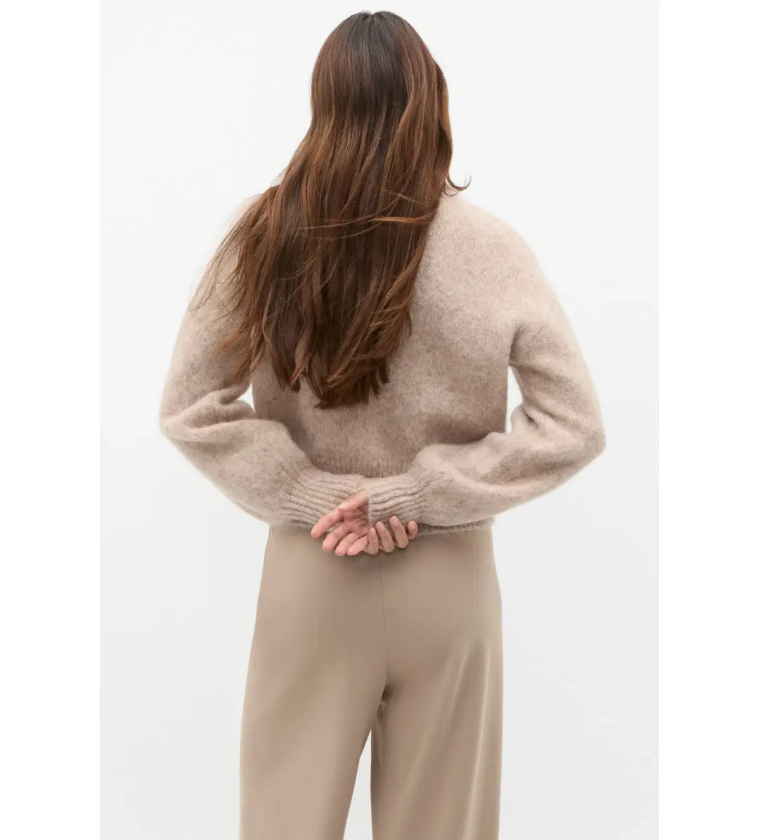 Seed Heritage Lofty Crew Neck Knit Cookie Marle Size XXL /AU 16  for rent on The Volte - main image