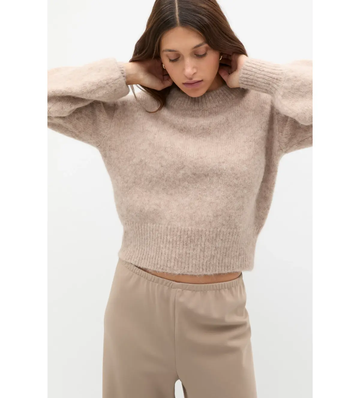 Seed Heritage Lofty Crew Neck Knit Cookie Marle Size XXL /AU 16  - Image 2