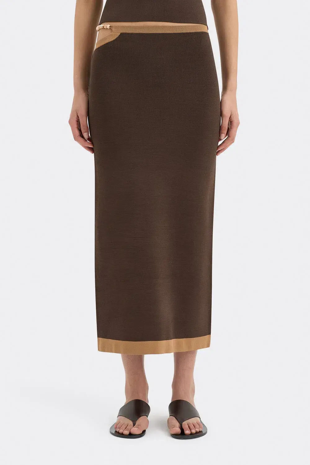 Sir The Label Salvador Tank and Midi Set Biscotti Size S / Size AU 6 - Image 2