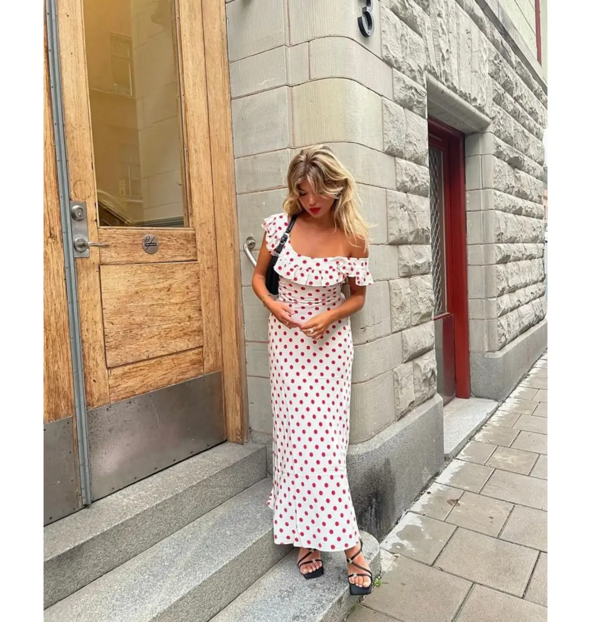 Realisation Par Claudia Dress Polka Dots Size 8/S - Image 3