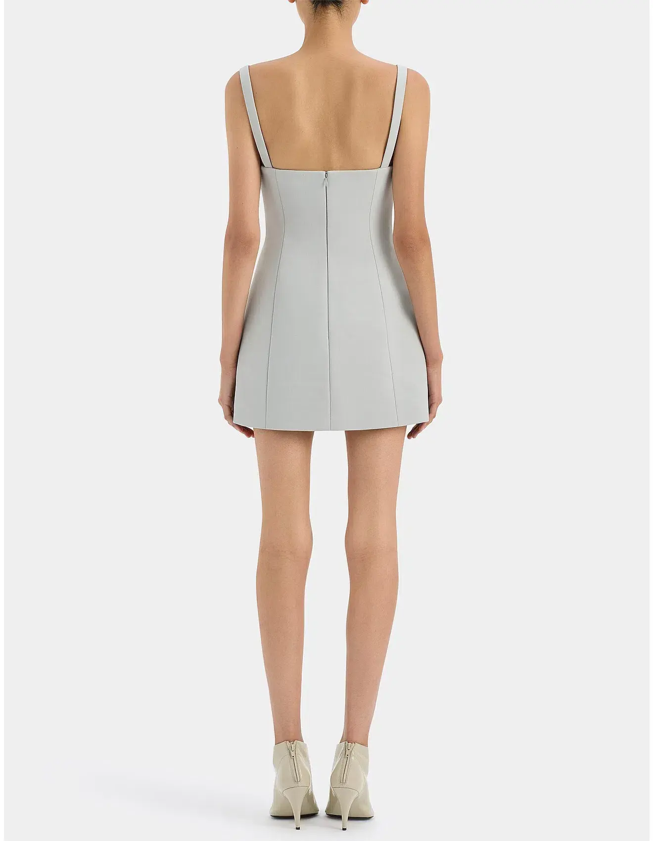 Sir the Label Sandrine Balconette Mini Dress Ice Blue Size AU 8 - Image 3