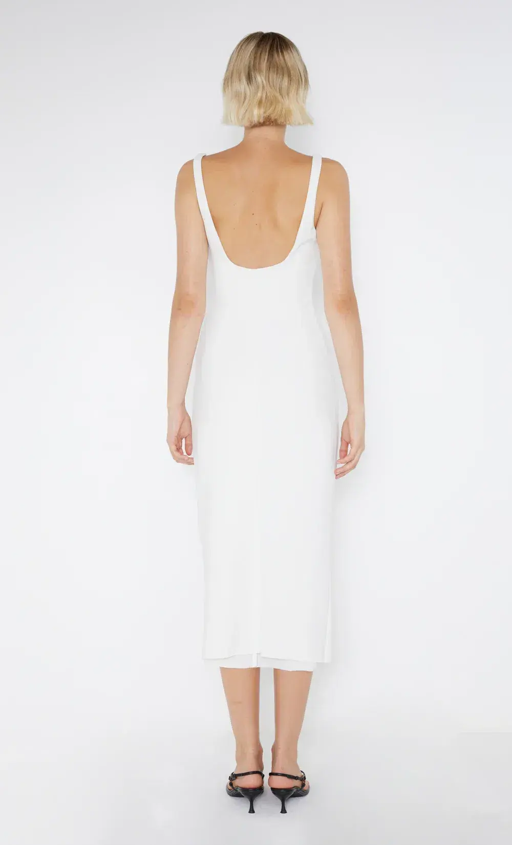 Bec & Bridge - Be Mine Square Neck Dress in  Ivory Size AU 8 - Image 2