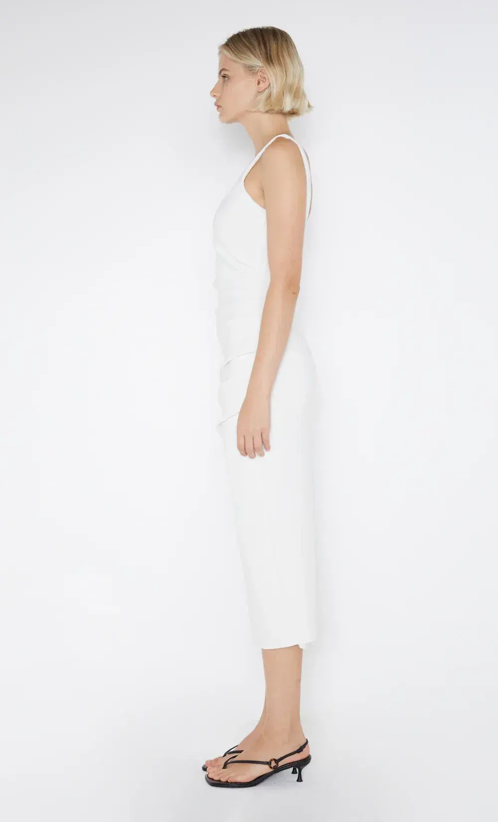 Bec & Bridge - Be Mine Square Neck Dress in  Ivory Size AU 8 - Image 4