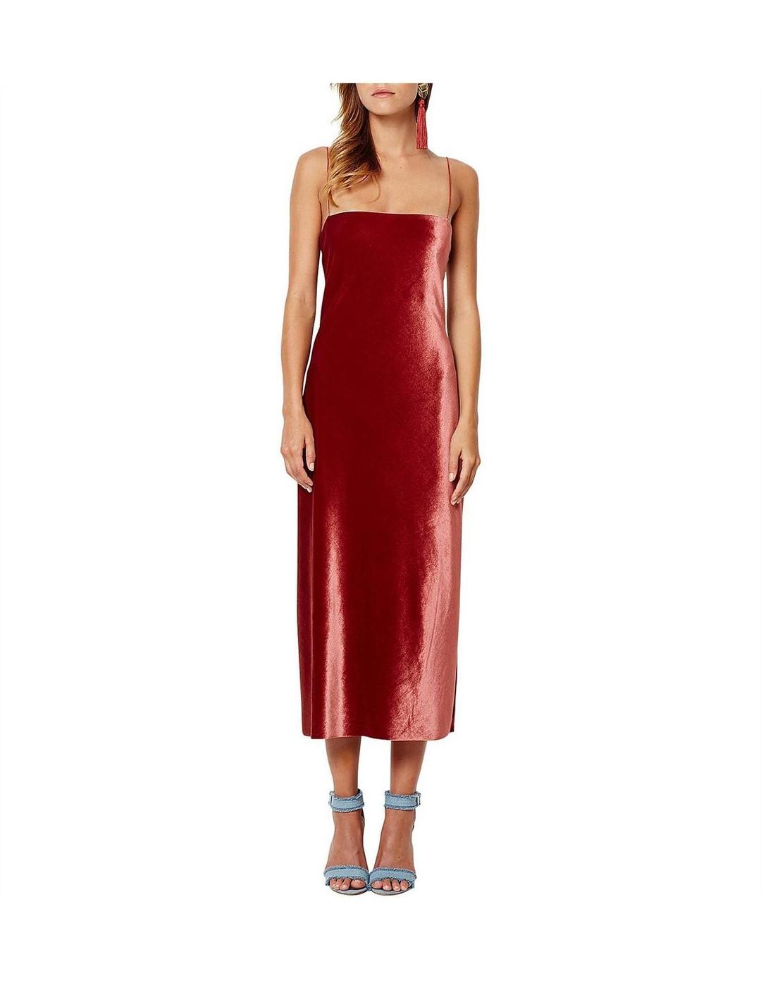 Bec and Bridge Velvet Ruba Rombic Slip Dress Size 8 for rent on The Volte - main image
