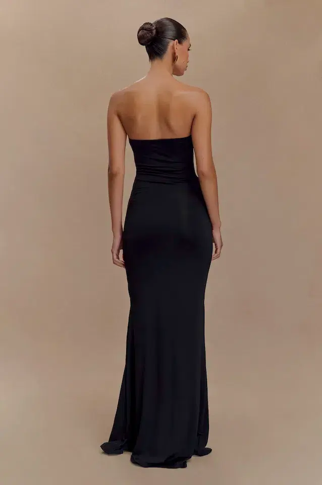 Meshki Madison Slinky Dress in Black Size 6/XS - Image 3