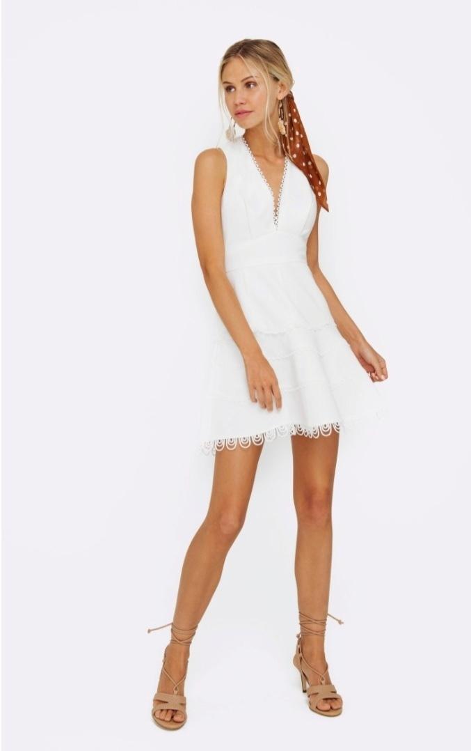 Sheike Paris Dress White Size 8 - Image 1