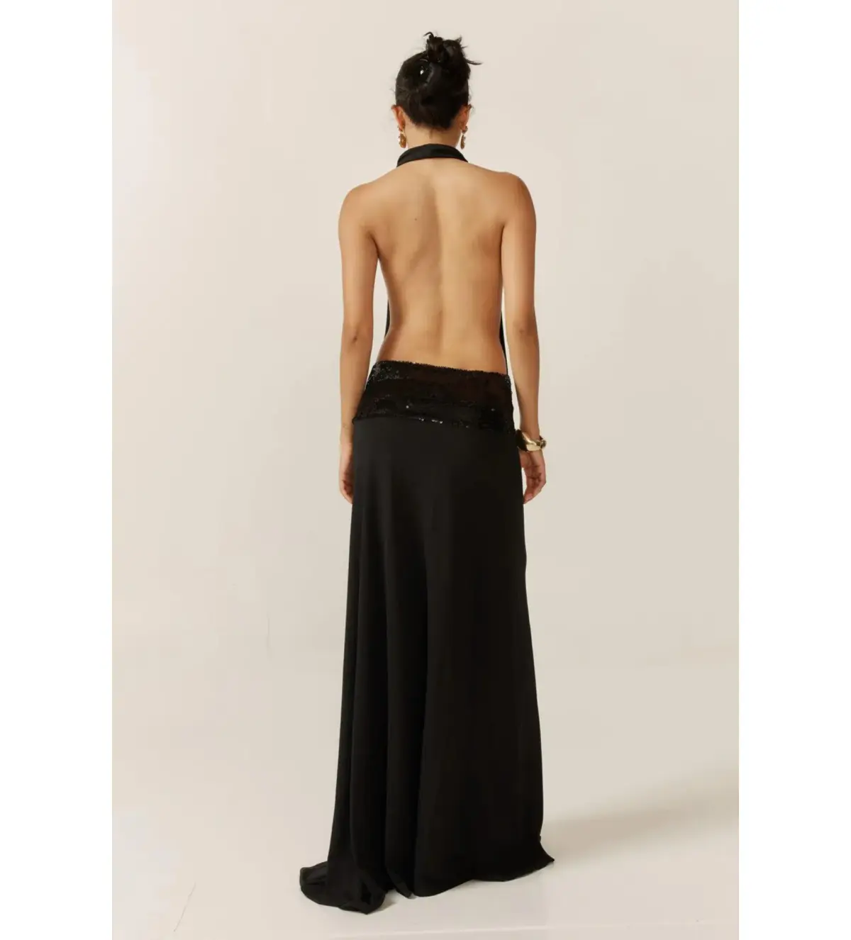 Ance Gria Adele Gown Black Size XS/AU 6 - Image 4