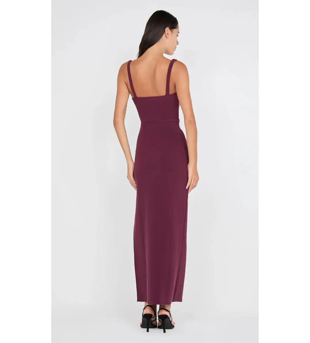 Bec & Bridge Leora Tuck Maxi Dress in Plun Size AU 6 for rent on The Volte - main image