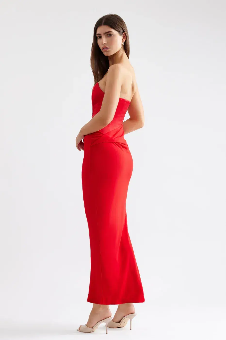 Lexi Elora Dress Red Size 6 - Image 3