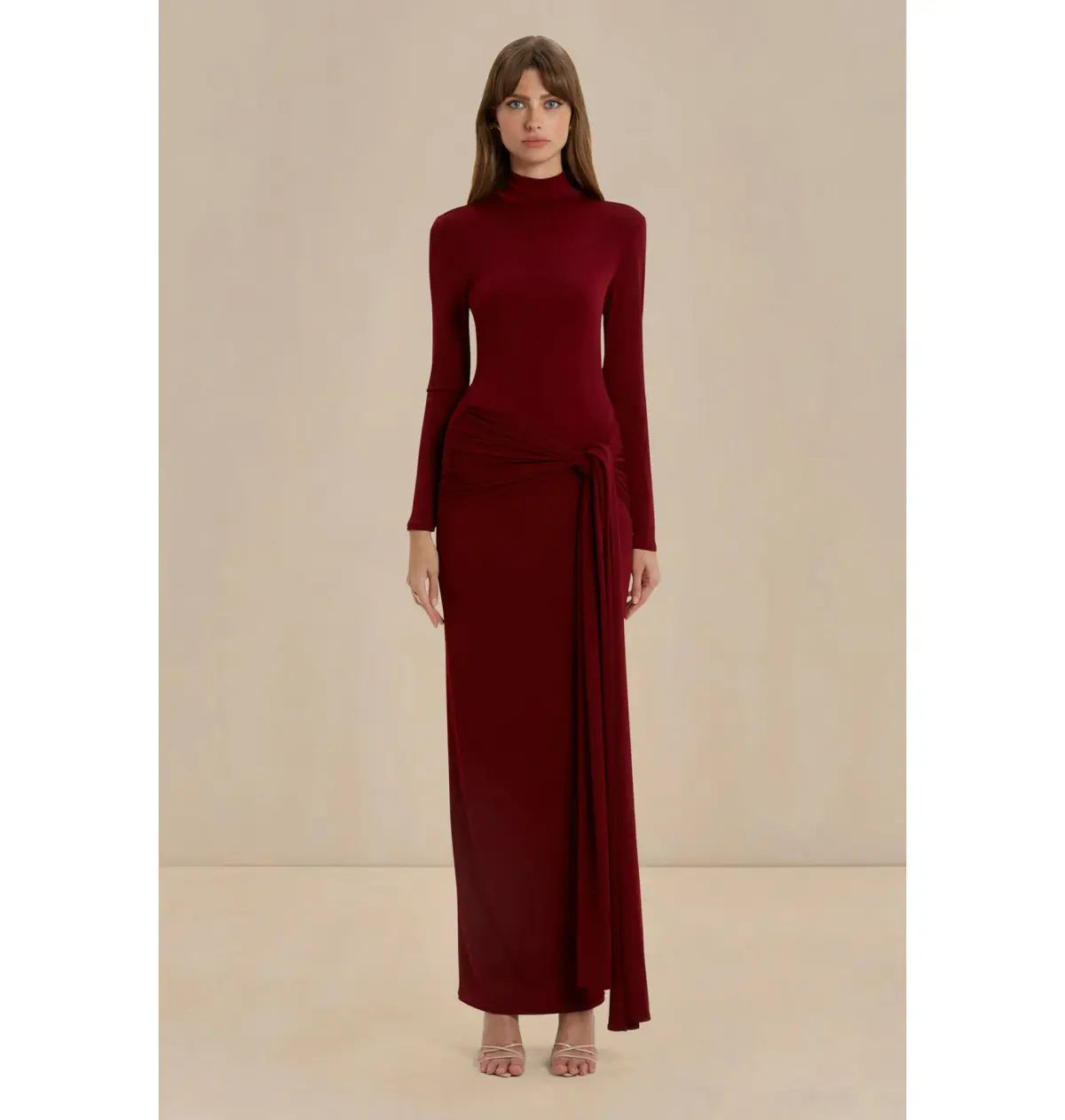 Sonya Moda Aurelia Dress Merlot Size AU 12 - Image 1