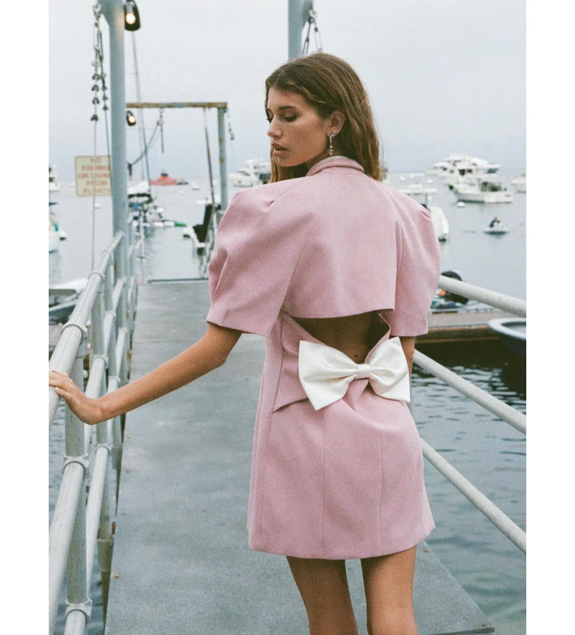  Nana Jacqueline  Alia  Mini Dress in Pink Size AU 8 - Image 3