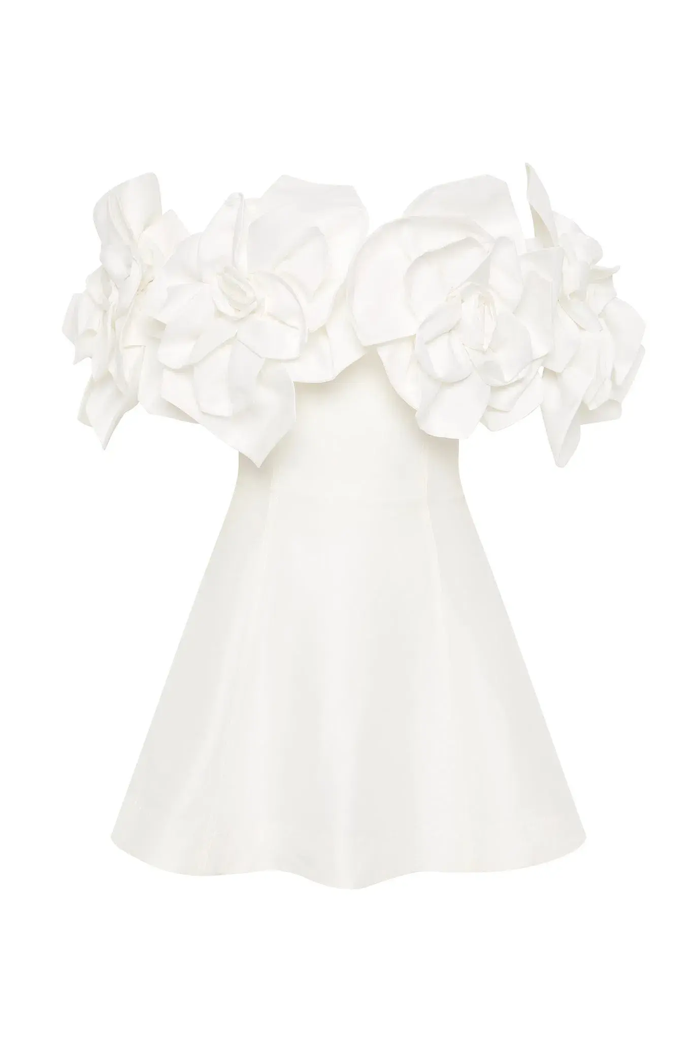 AJE ETTA MINI DRESS IVORY SIZE AU 10 - Image 6