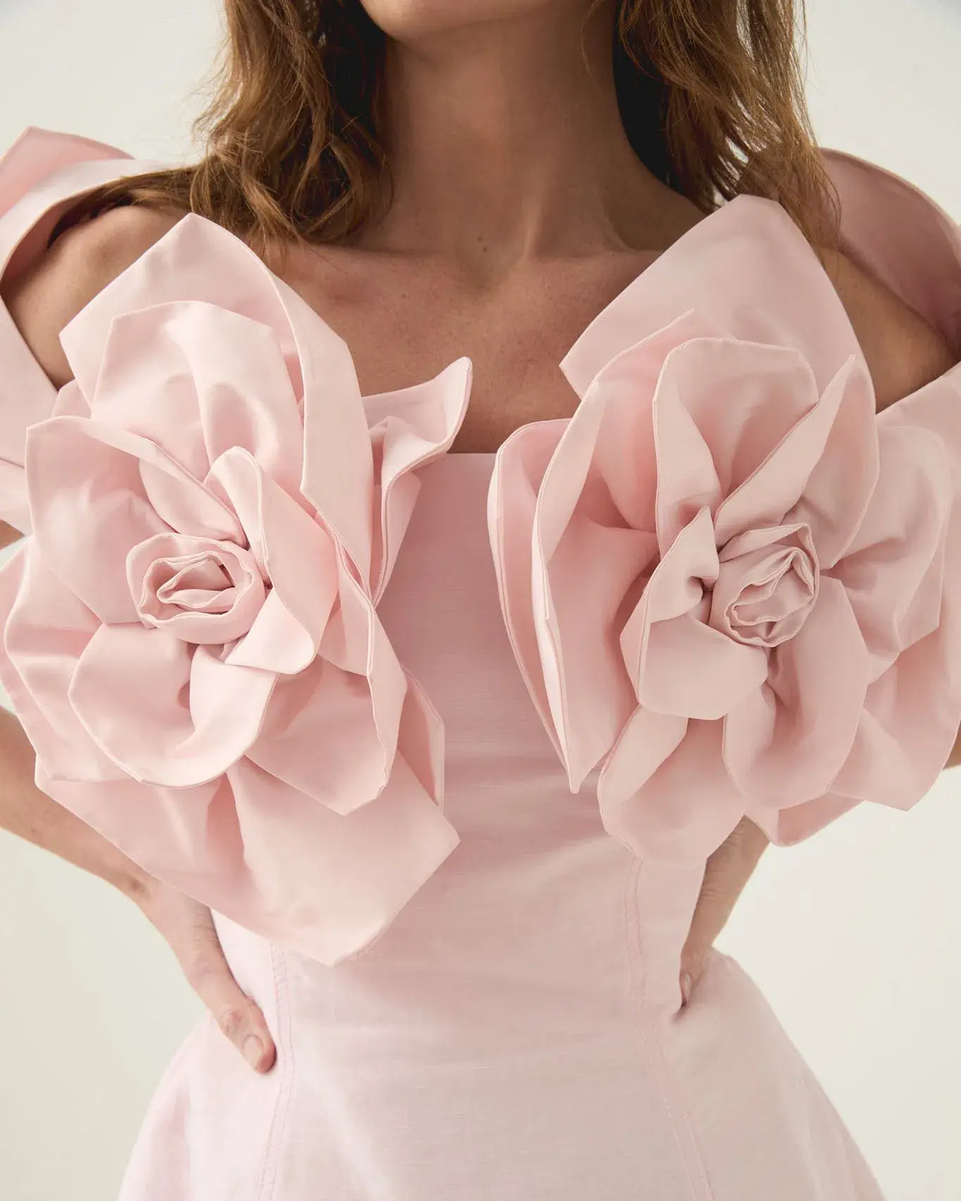 Aje Etta Mini Dress Pastel Pink Size AU 8 - Image 2