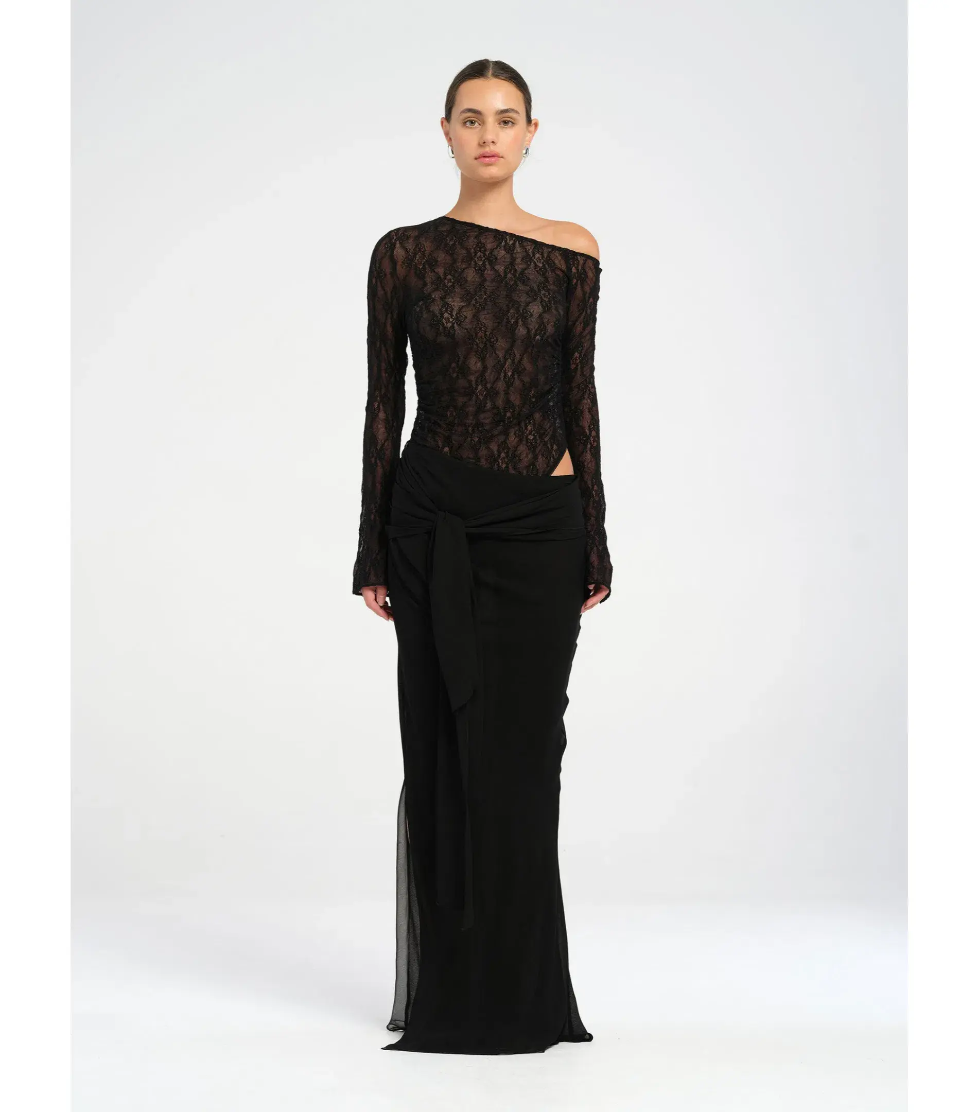 Benni Nova Maxi Dress Black Size L / AU 12 - Image 1