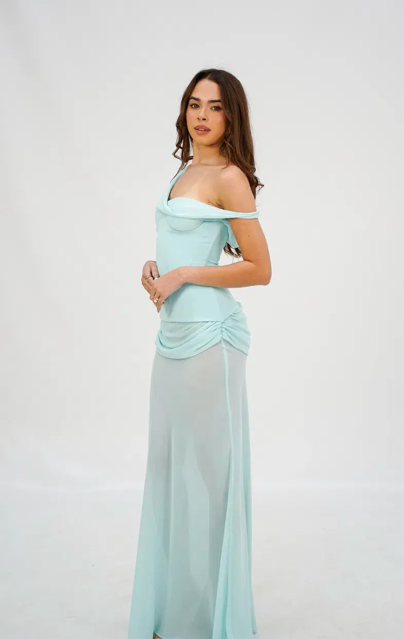Natalie Rolt Cadence Gown Baby Blue Size XS/AU 6 - Image 2
