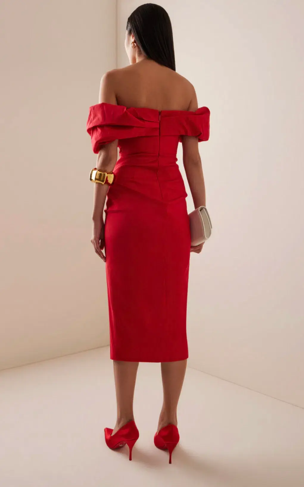 Rachel Gilbert Gia Dress Red 5/AU16 - Image 2