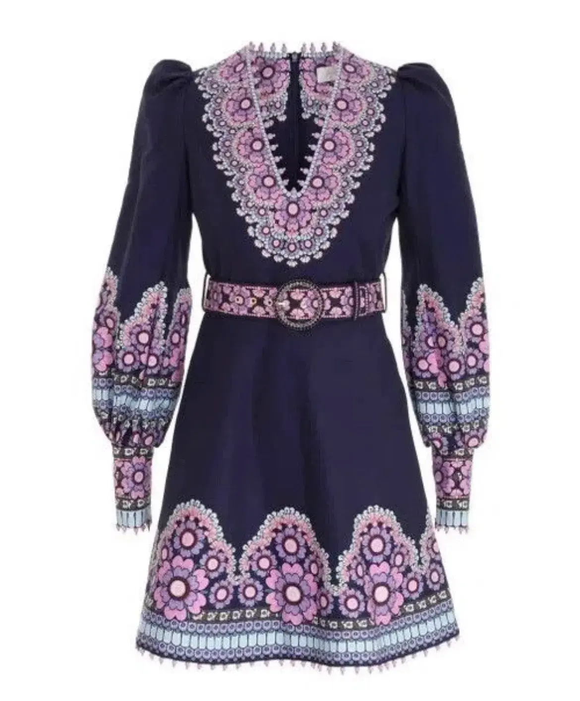 Zimmermann Dress Gemini Daisy Celestial Beaded Mini Size 10 - Image 3