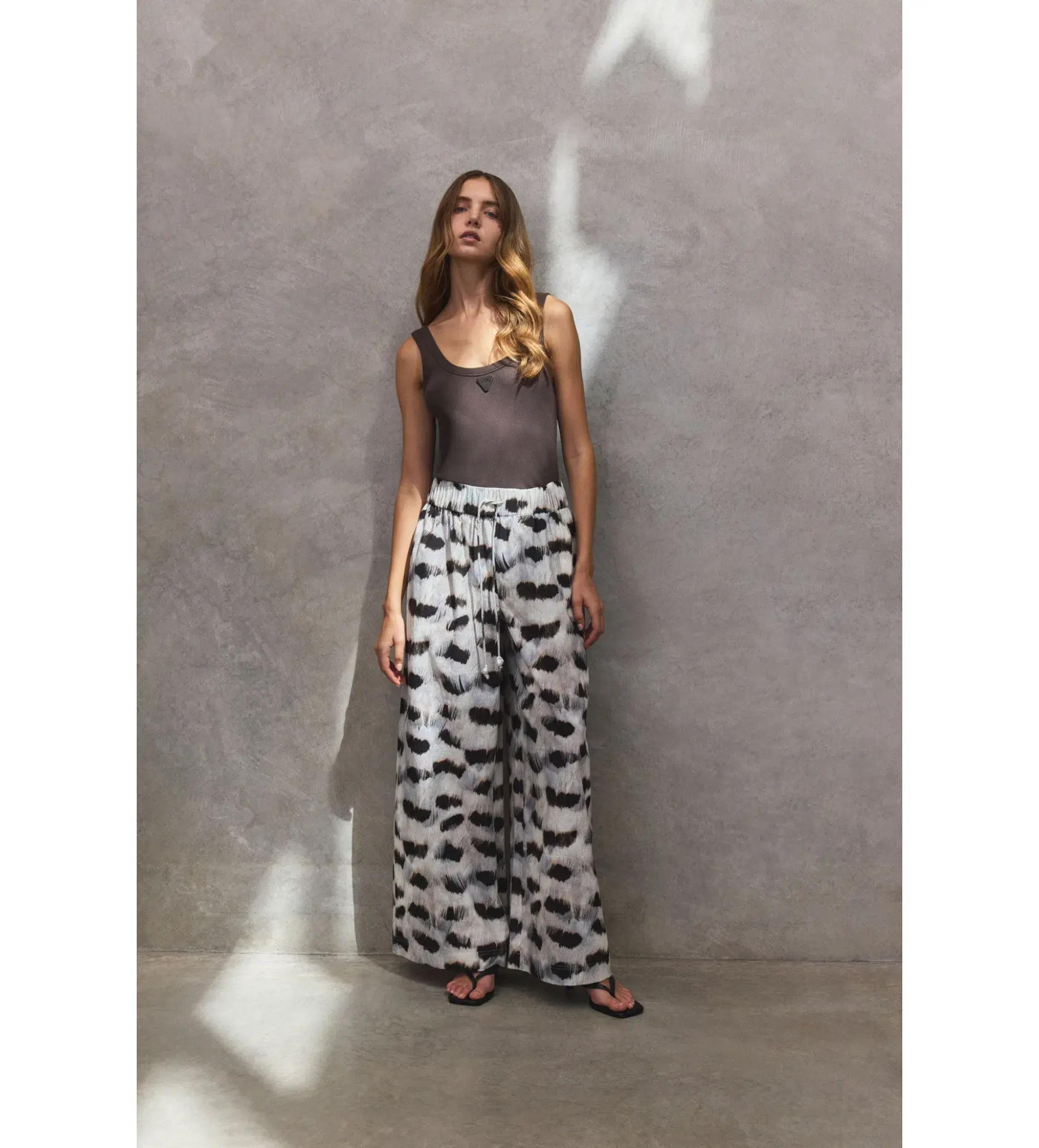 AJE Airlie Relaxed Pants Light Plume Size 10  - Image 1