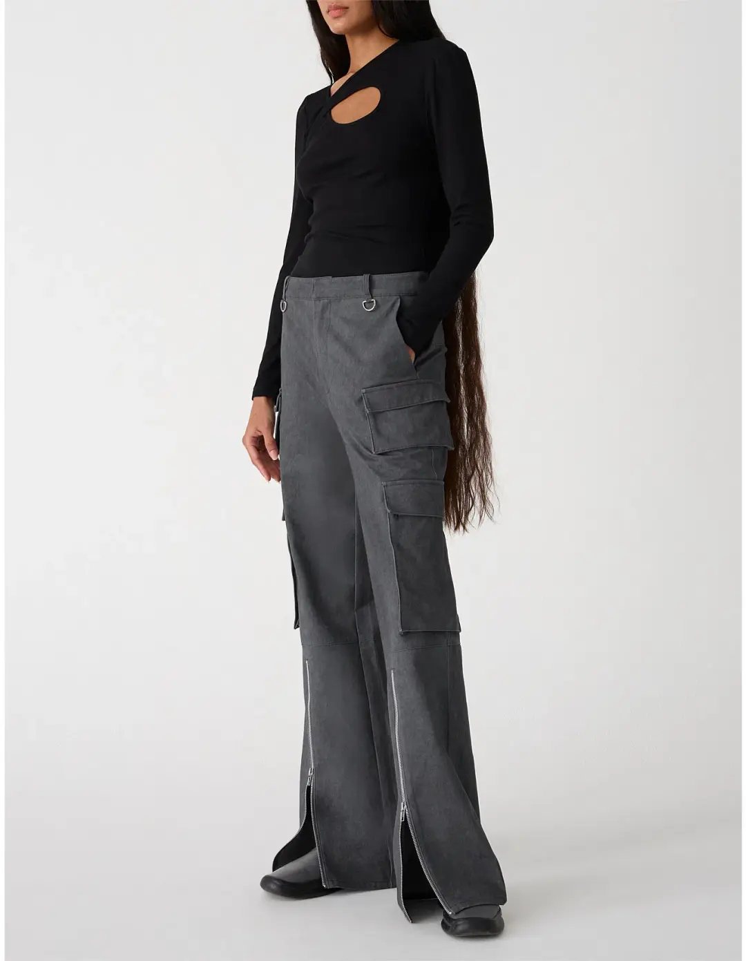 MISHA Anders Pant Black Size 14 for rent on The Volte - main image