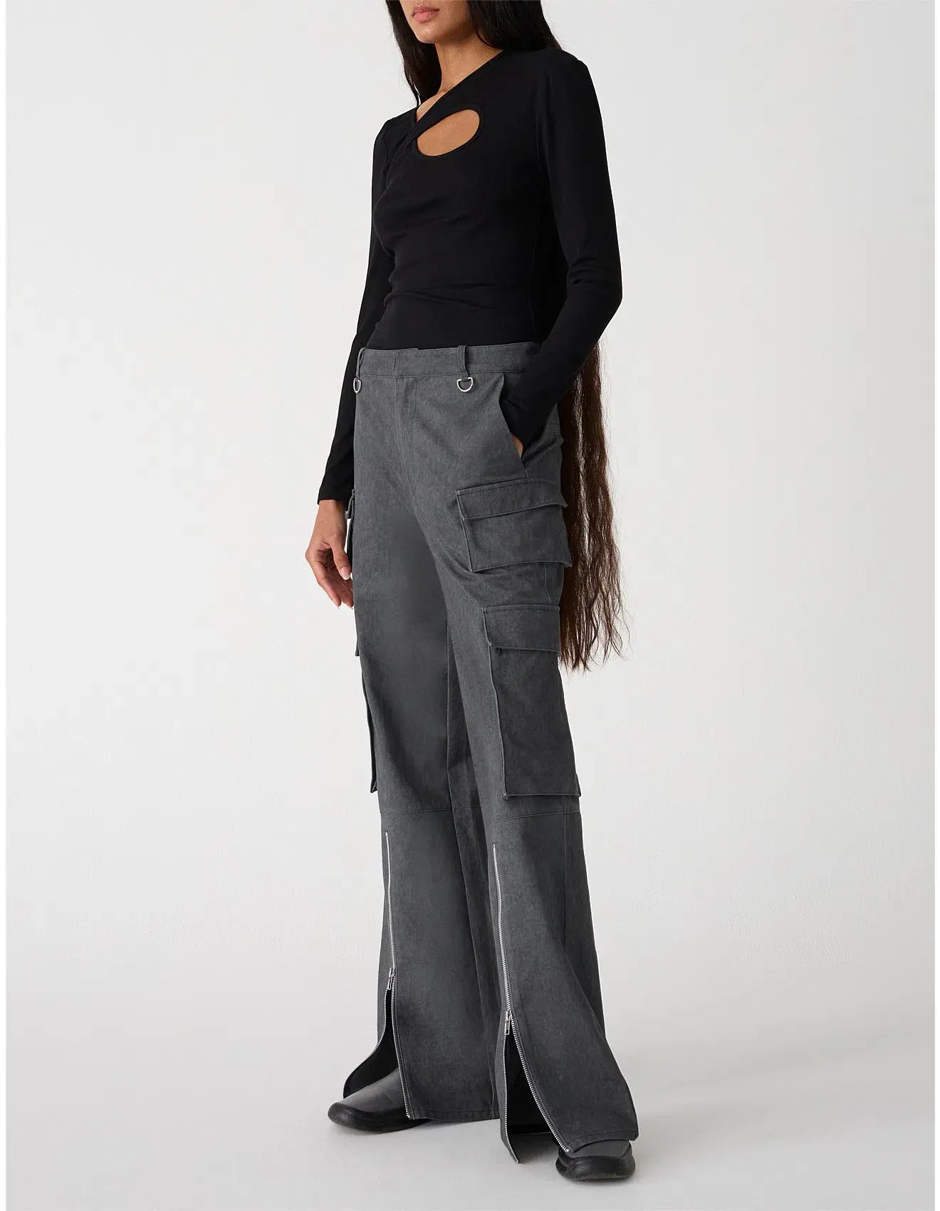 MISHA Anders Pant Black Size 14 - Image 3