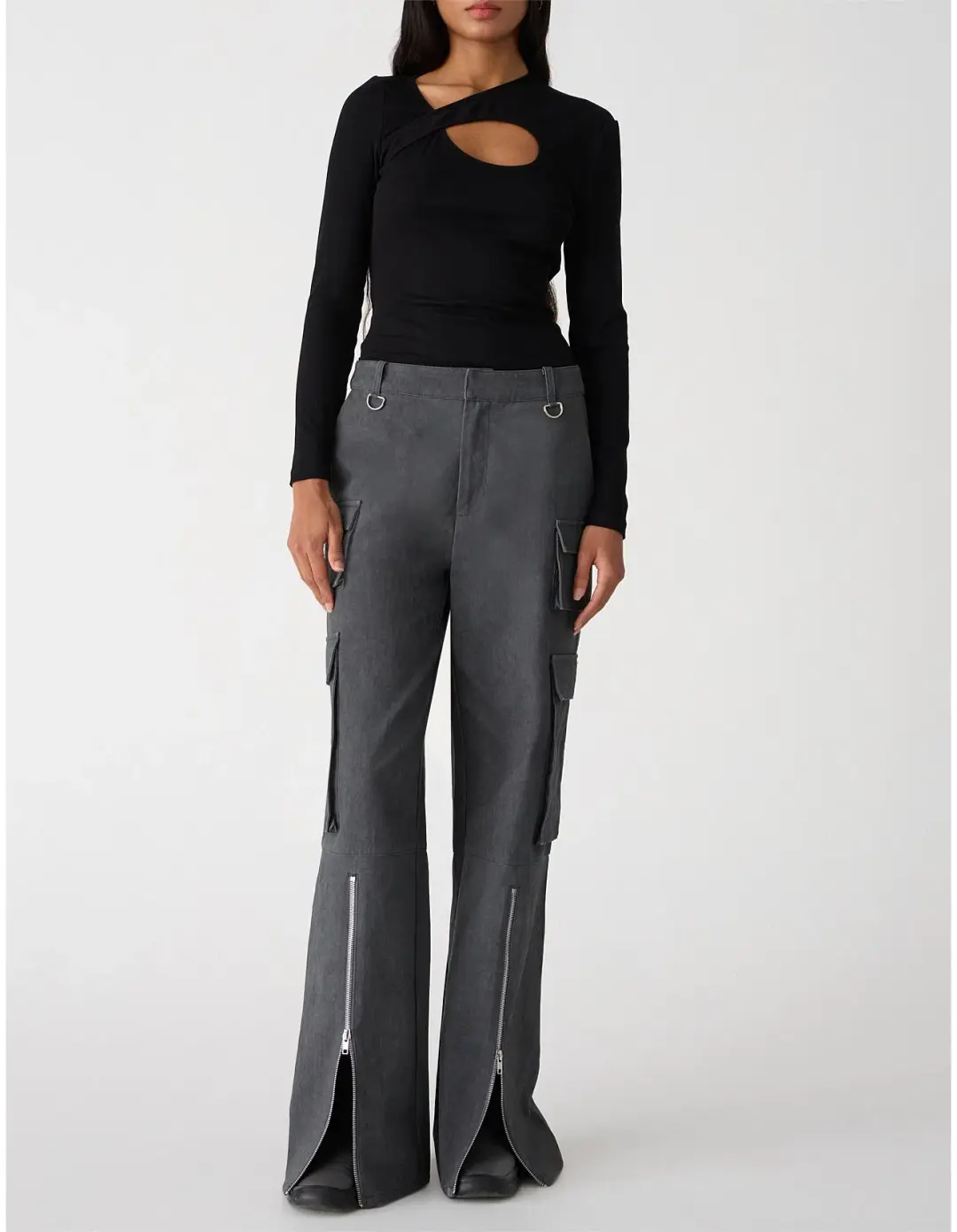 MISHA Anders Pant Black Size 14 for rent on The Volte - main image