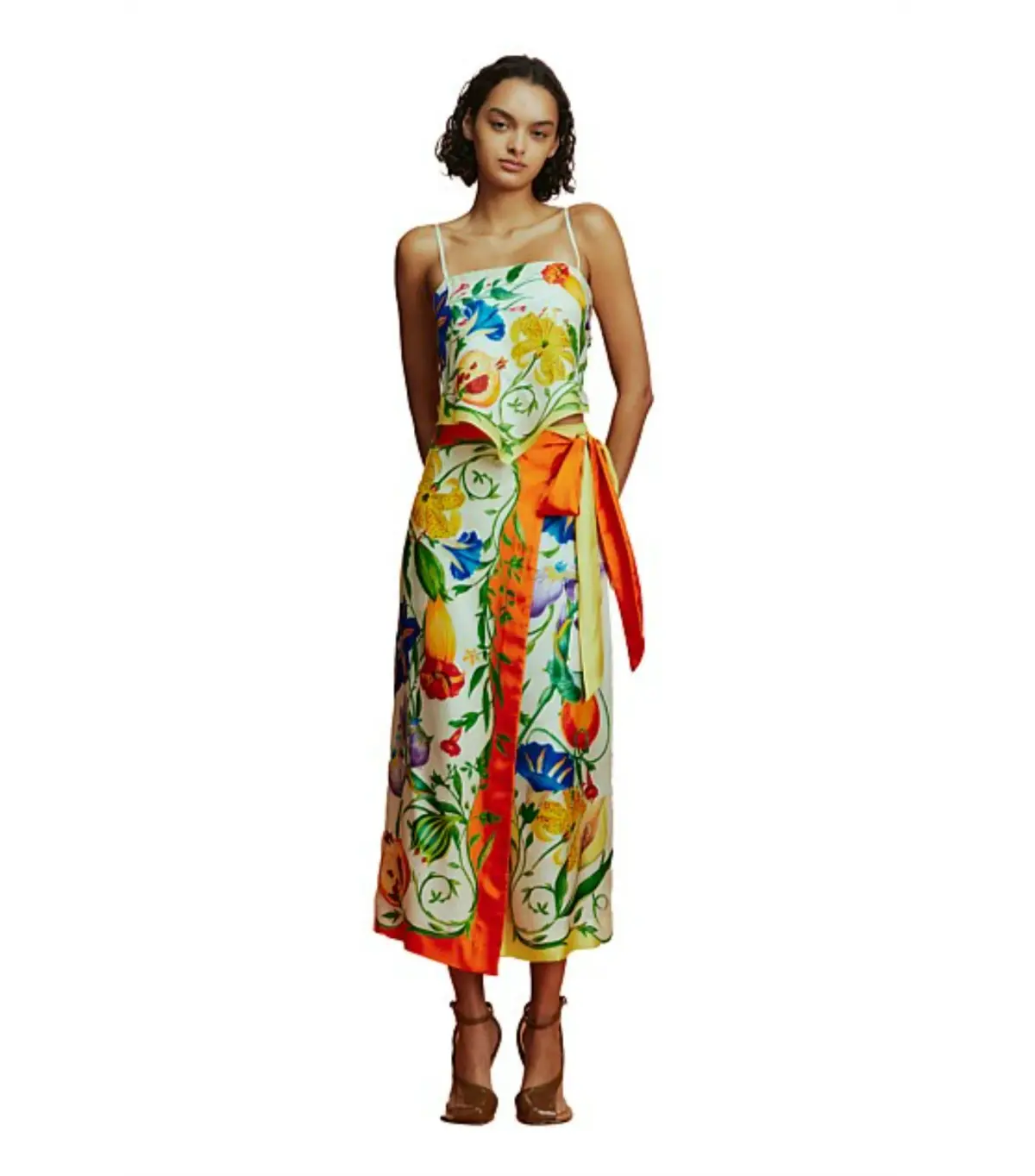 Alemais Flores Sarong Skirt Multi Size AU 10 - Image 1