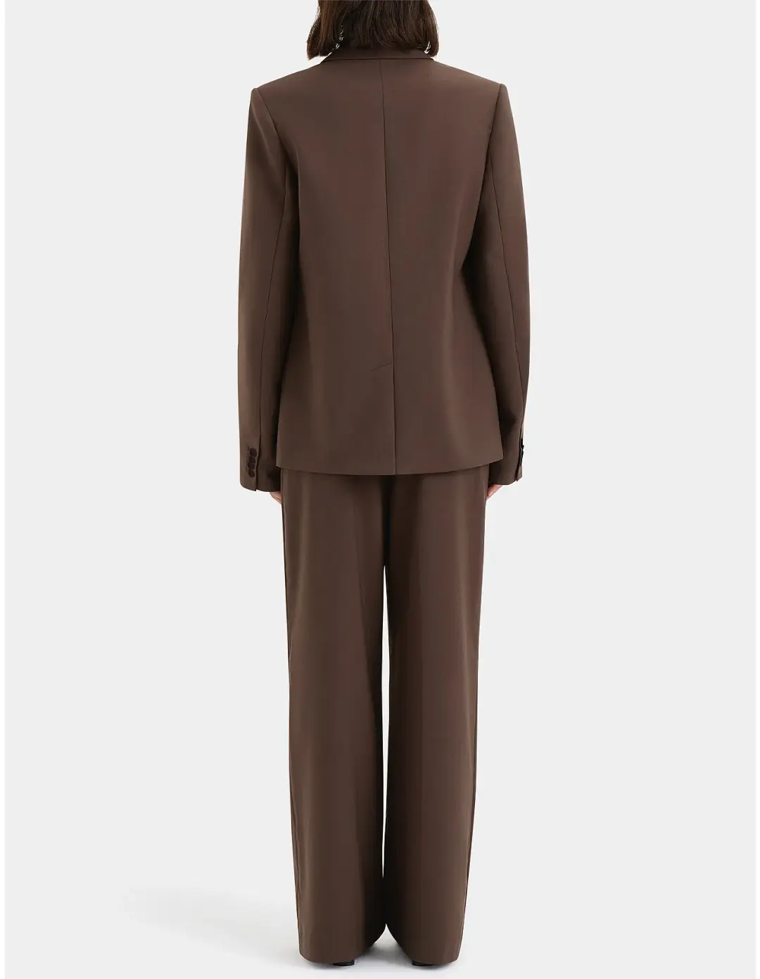 Sir the Label Dylan Blazer Chocolate Size AU 8 for rent on The Volte - main image