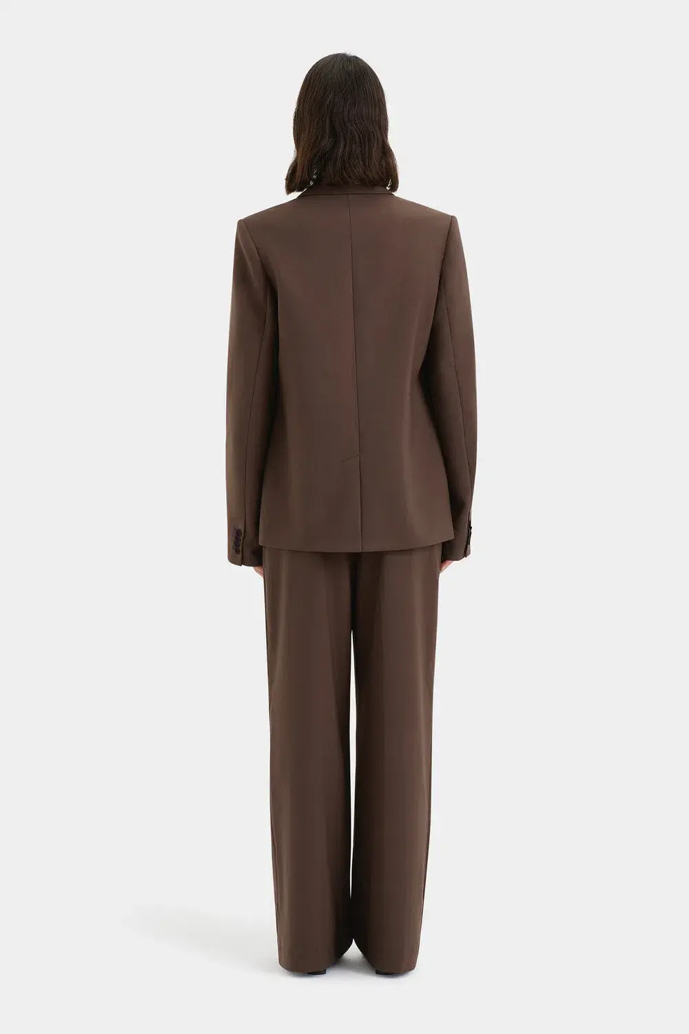 Sir the Label The Dylan Blazer Chocolate Size AU 6 - Image 3