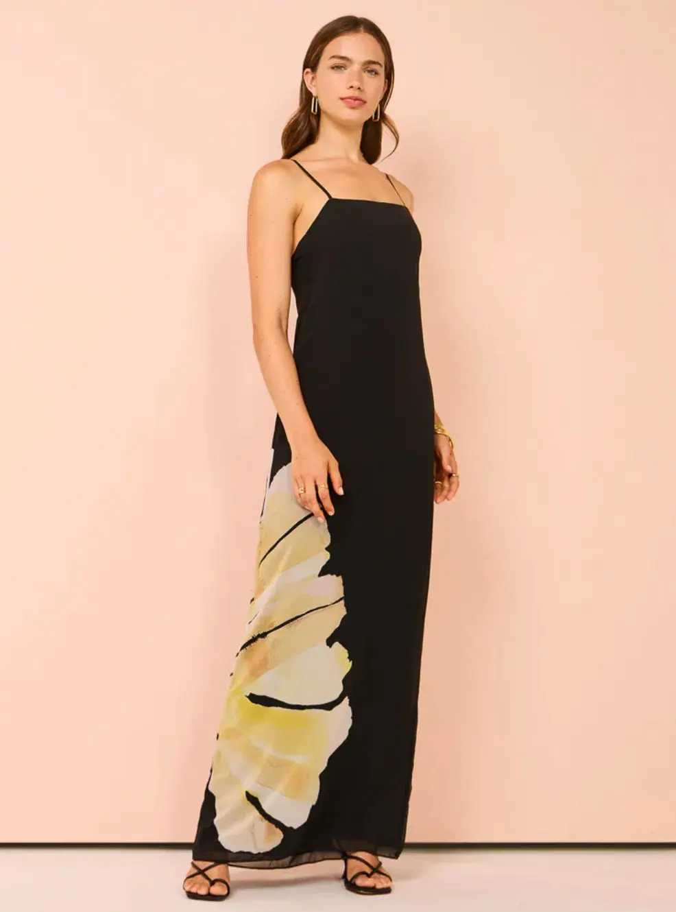 Camilla & Marc Leda Dress Print Maxi Size AU 10 for rent on The Volte - main image