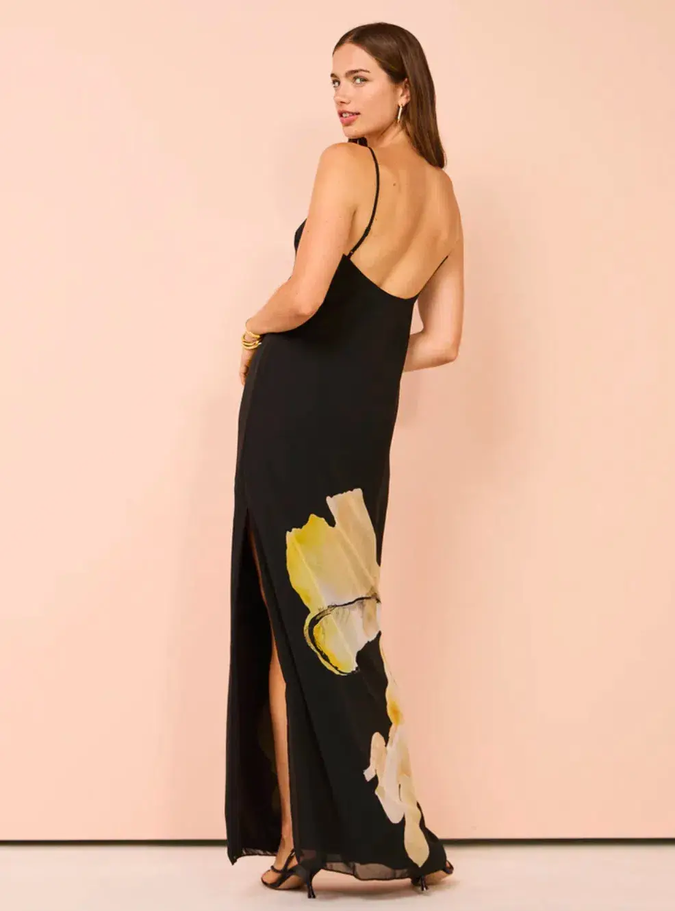 Camilla & Marc Leda Dress Print Maxi Size AU 10 for rent on The Volte - main image