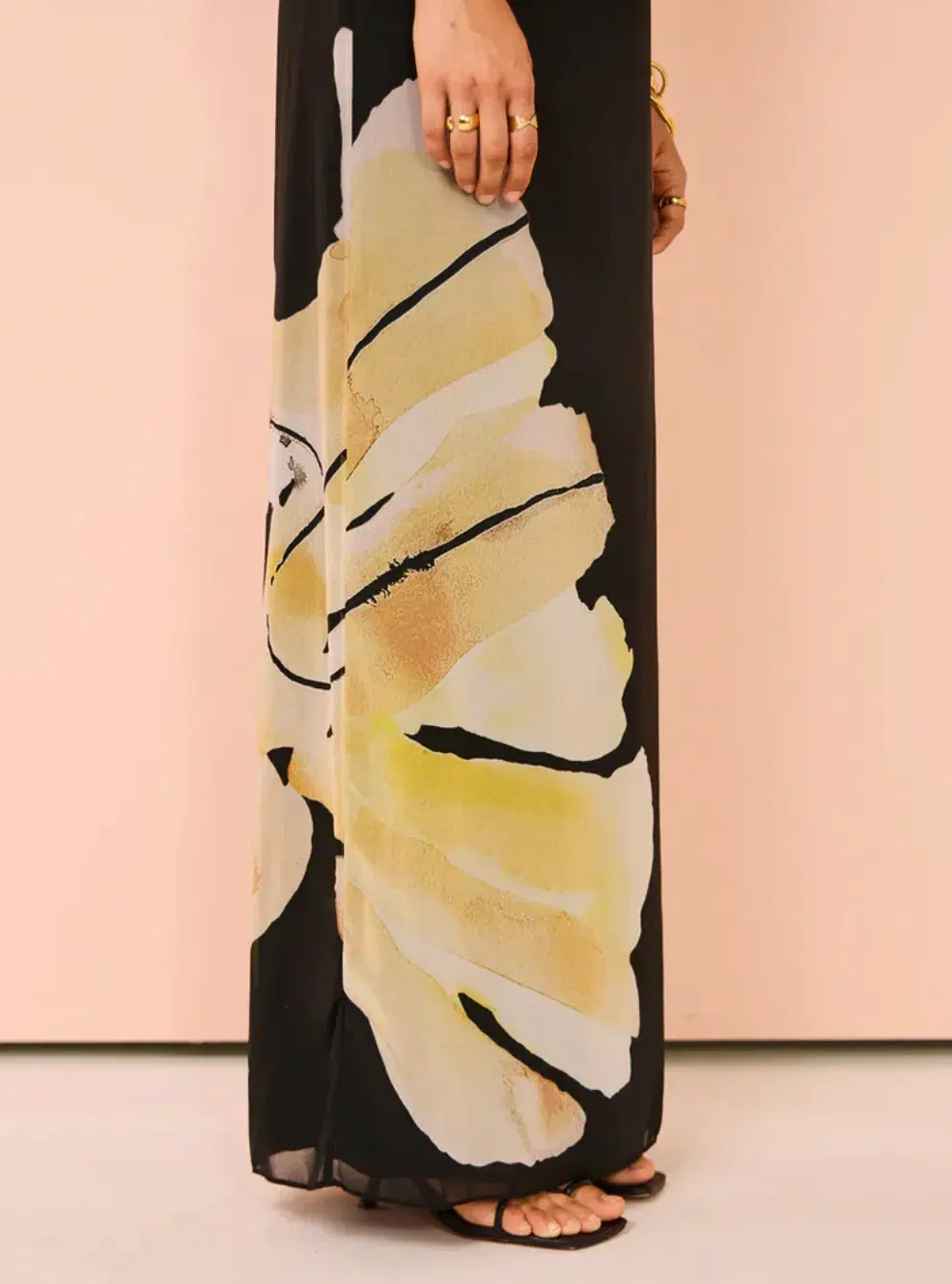Camilla & Marc Leda Dress Print Maxi Size AU 10 for rent on The Volte - main image