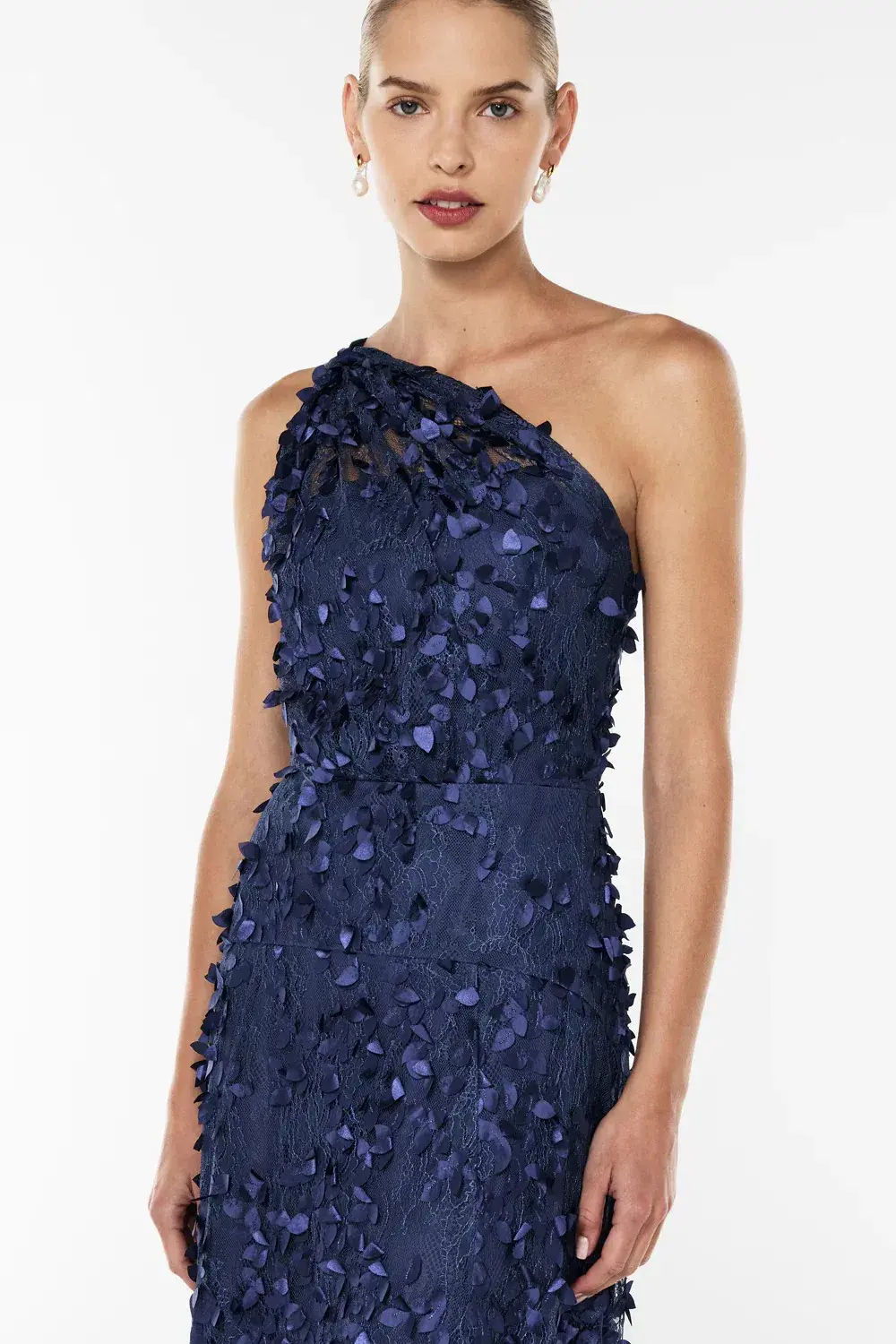 Manning Cartell Enchantment One Shoulder Dress; size 12 - Image 5