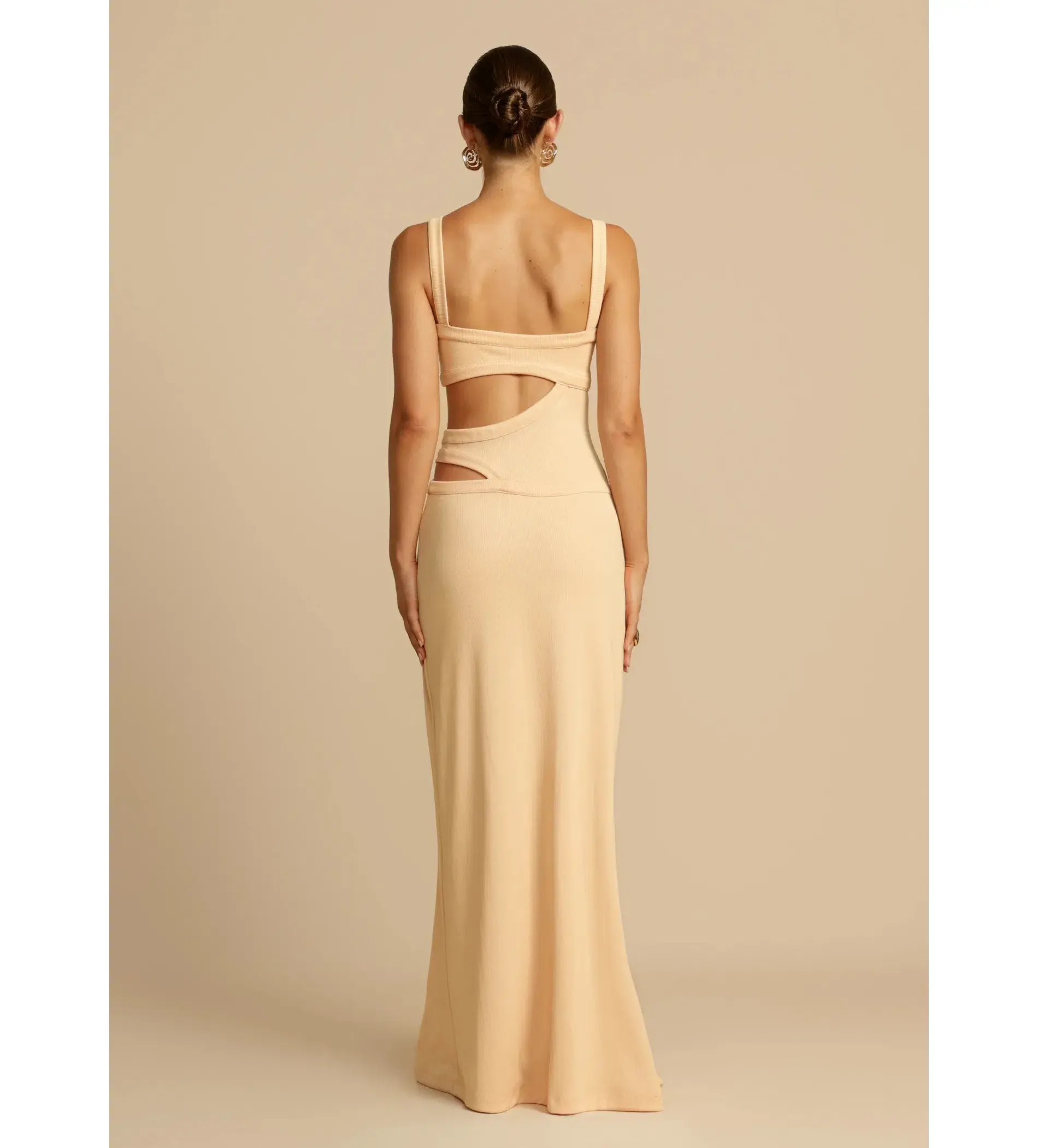 Arcina Ori Jetta Maxi Dress Butter Size AU 10 - Image 3