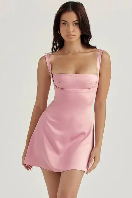 House of CB Kara Mini Pink Size 10 - Image 3