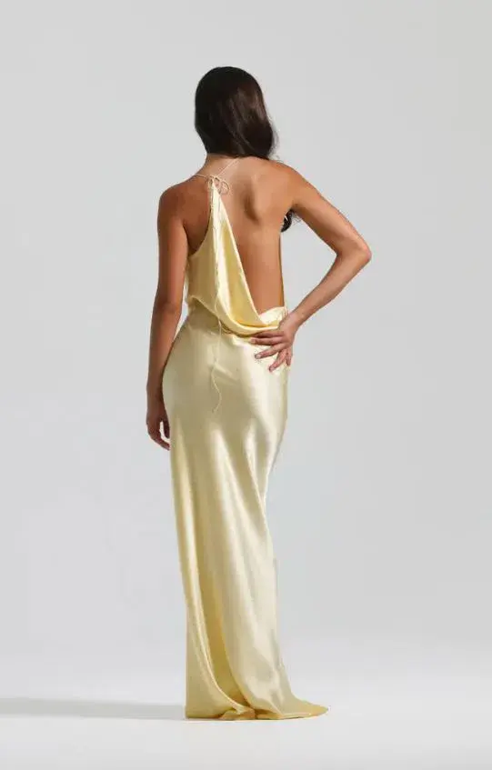 Natalie Rolt Gabi Gown in Lemon Size 8 - Image 2