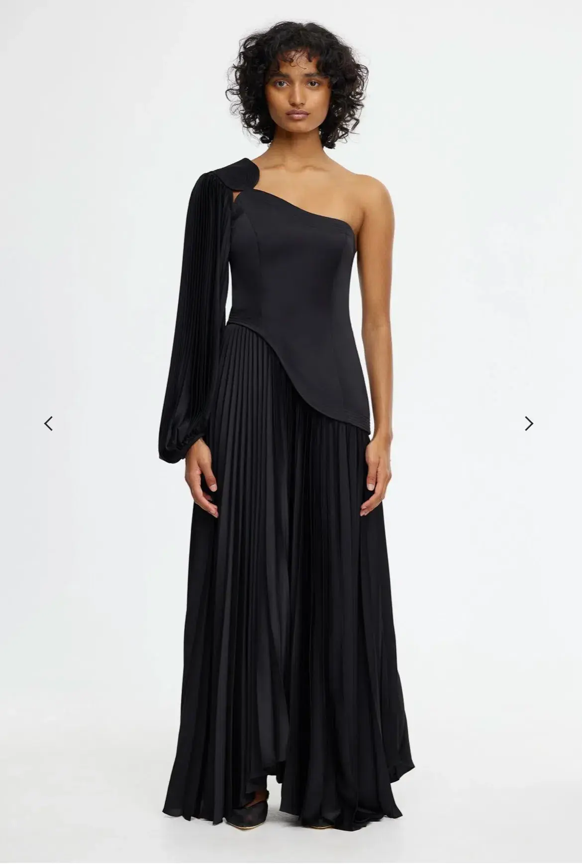 Acler Denbury Maxi Dress Black Size 10 - Image 1