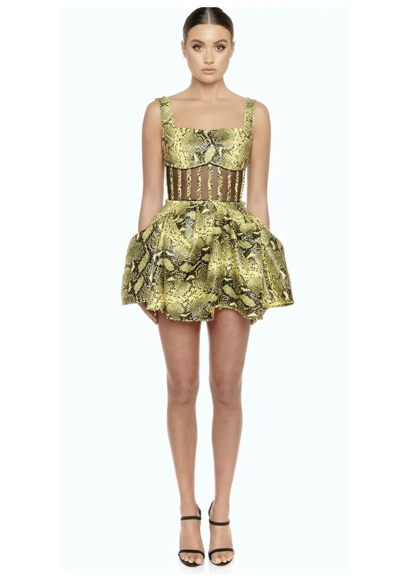 Eliya The Label Sophie Mini Dress Print Size 10 - Image 1