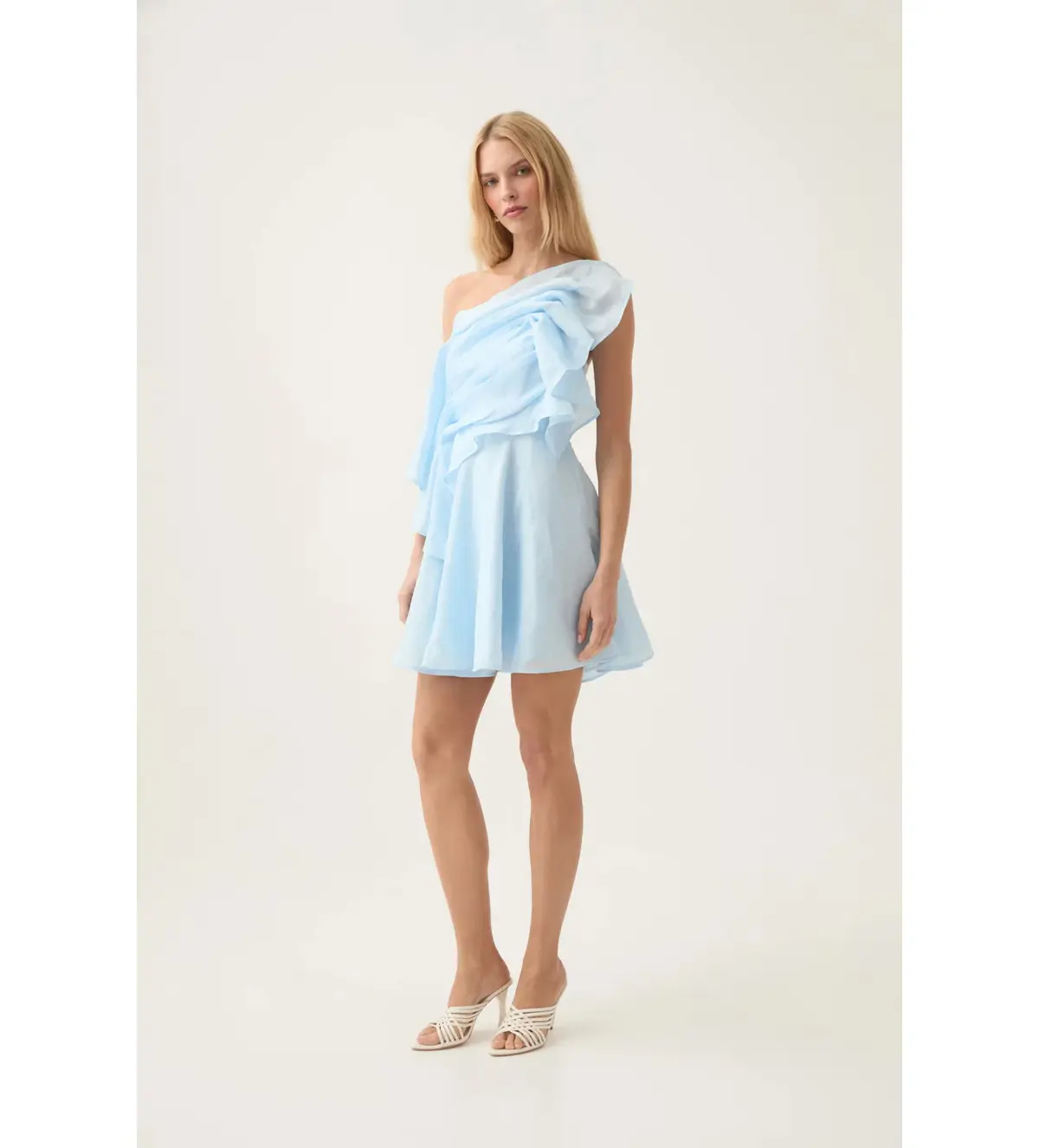 Aje Genesis Mini Dress in Sea Breeze Size L / AU 12 - Image 2