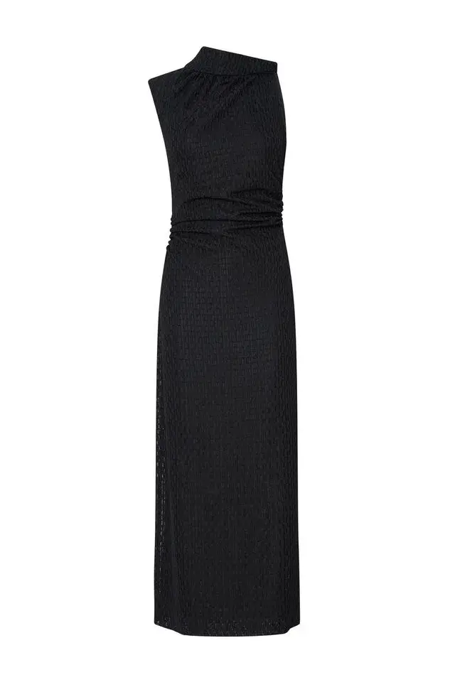 Camilla And Marc Davana Midi Dress Black Size 10 for rent on The Volte - main image