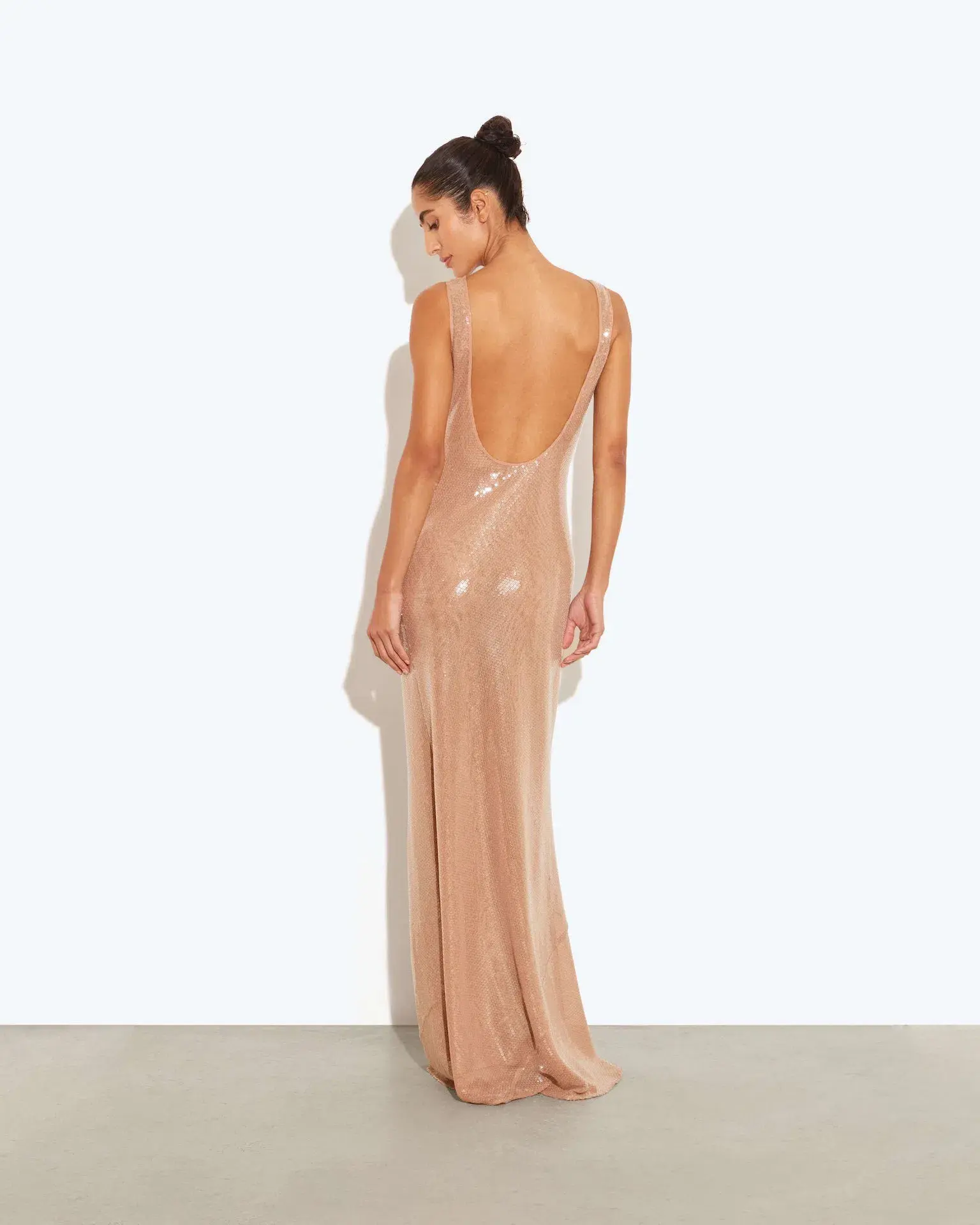 Rat & Boa Mirage Dress Nude Size XS / AU 6 - Image 3