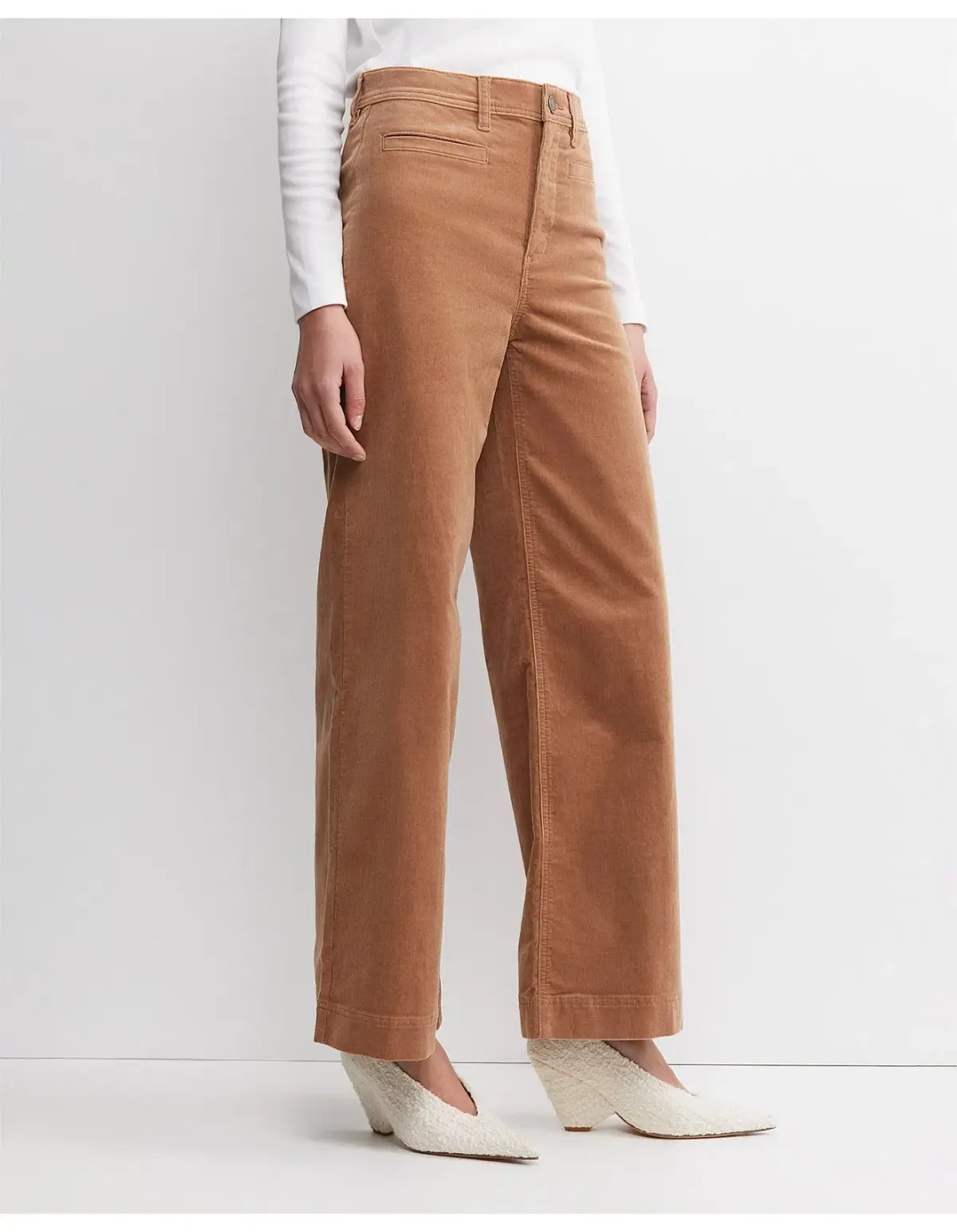 Sportscraft Cleo Cord Wide Leg Jean Camel Size AU 14  - Image 2