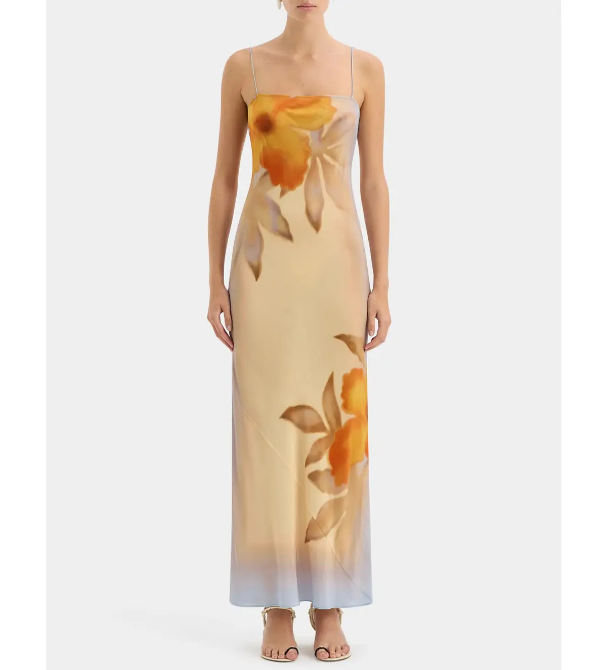 Sir The Label Serene Slip Maxi Dress Sequoia Floral AU 4 - Image 1