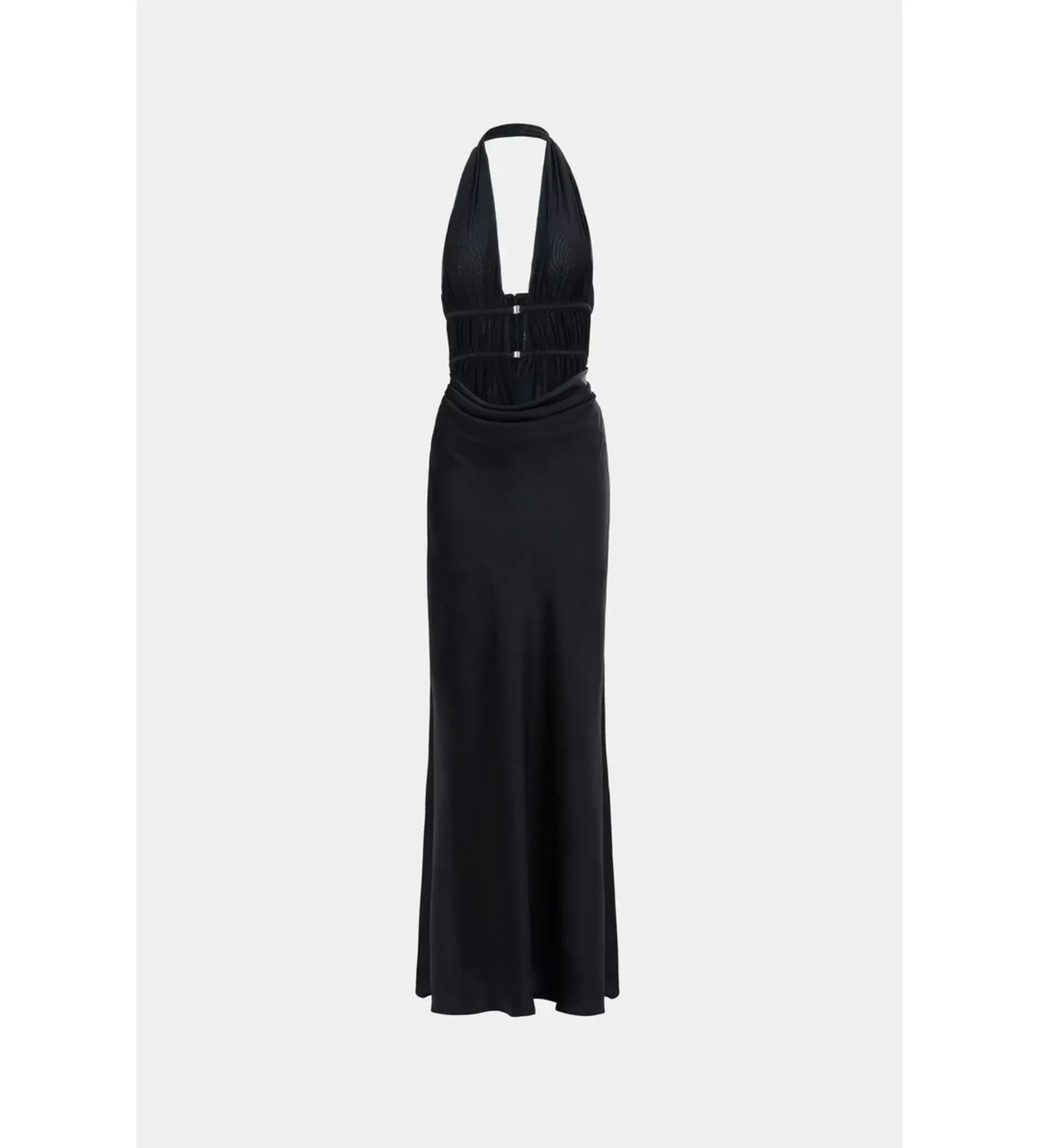 Misha Celine Satin Maxi Dress Size 6/XS - Image 4