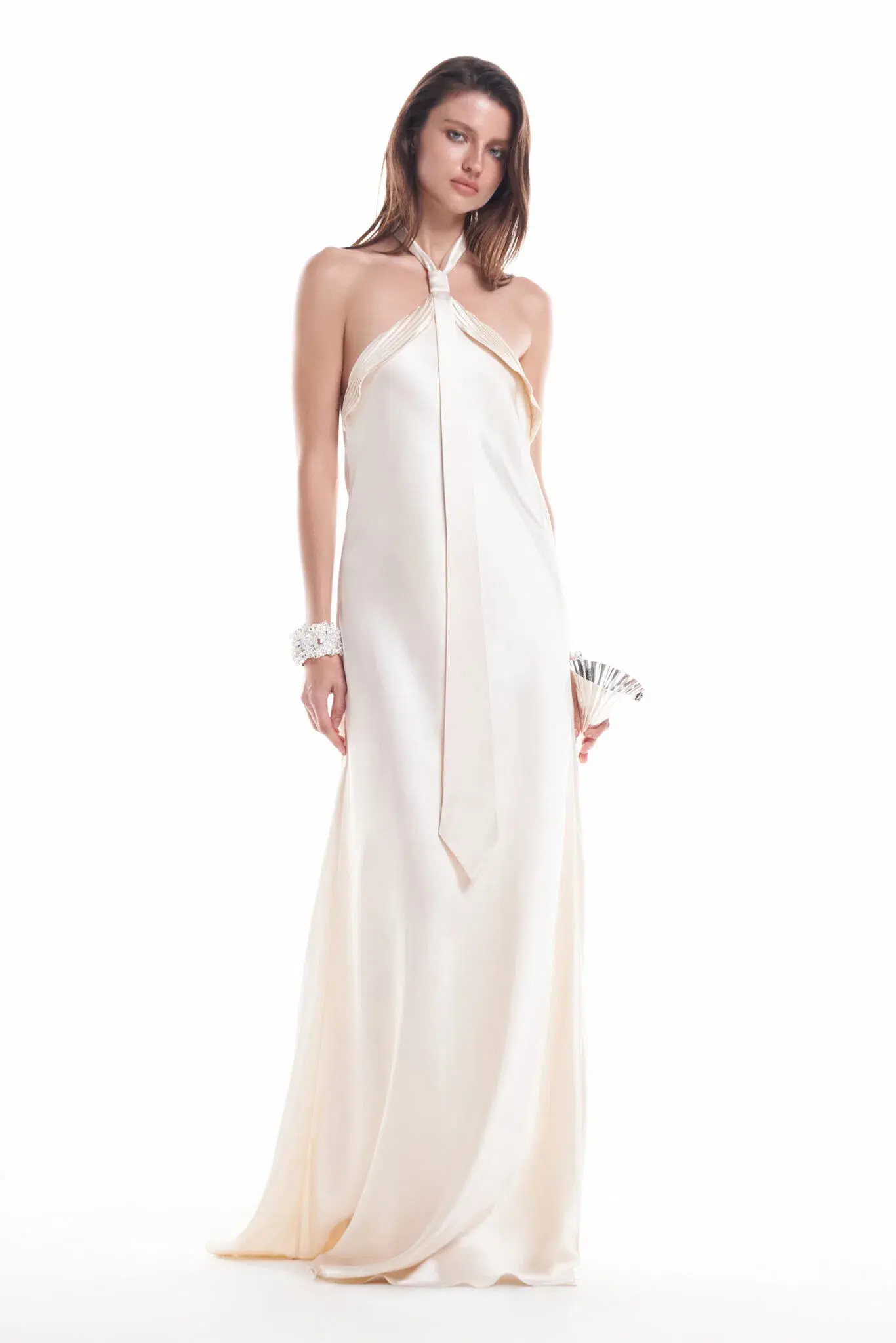 DATT Cravate Gown Cream Size 8  - Image 2