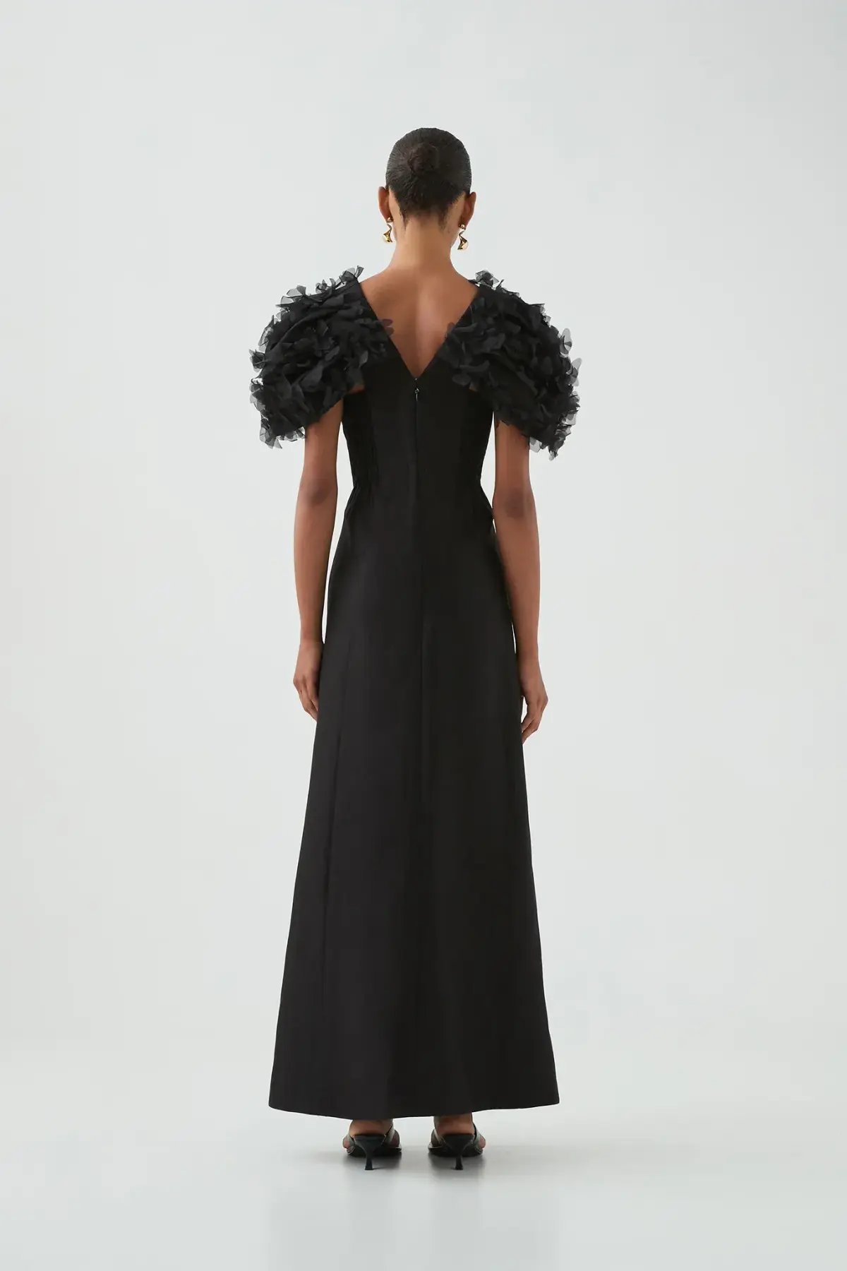 Aje Muse Maxi Dress Black  Size 16 - Image 5