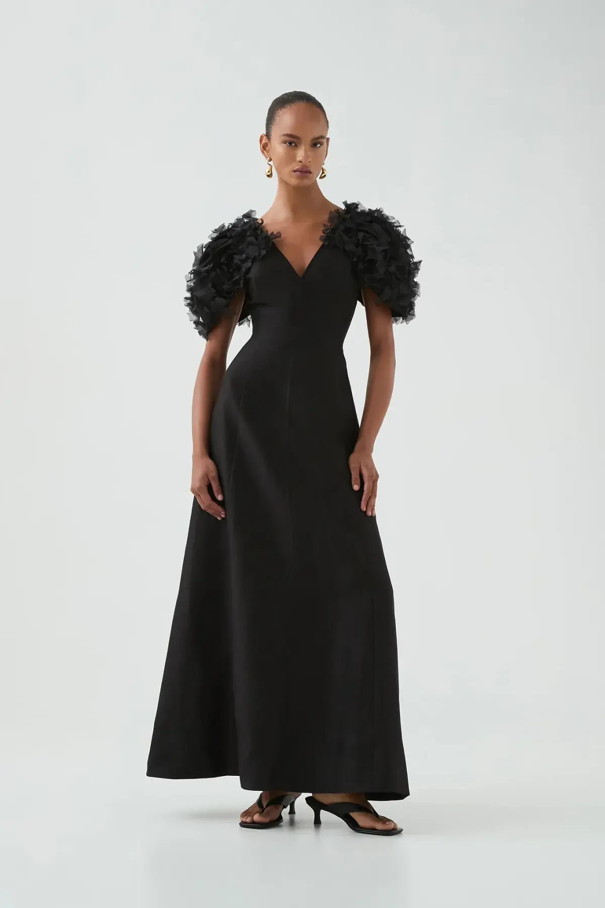 Aje Muse Maxi Dress Black  Size 16 - Image 1