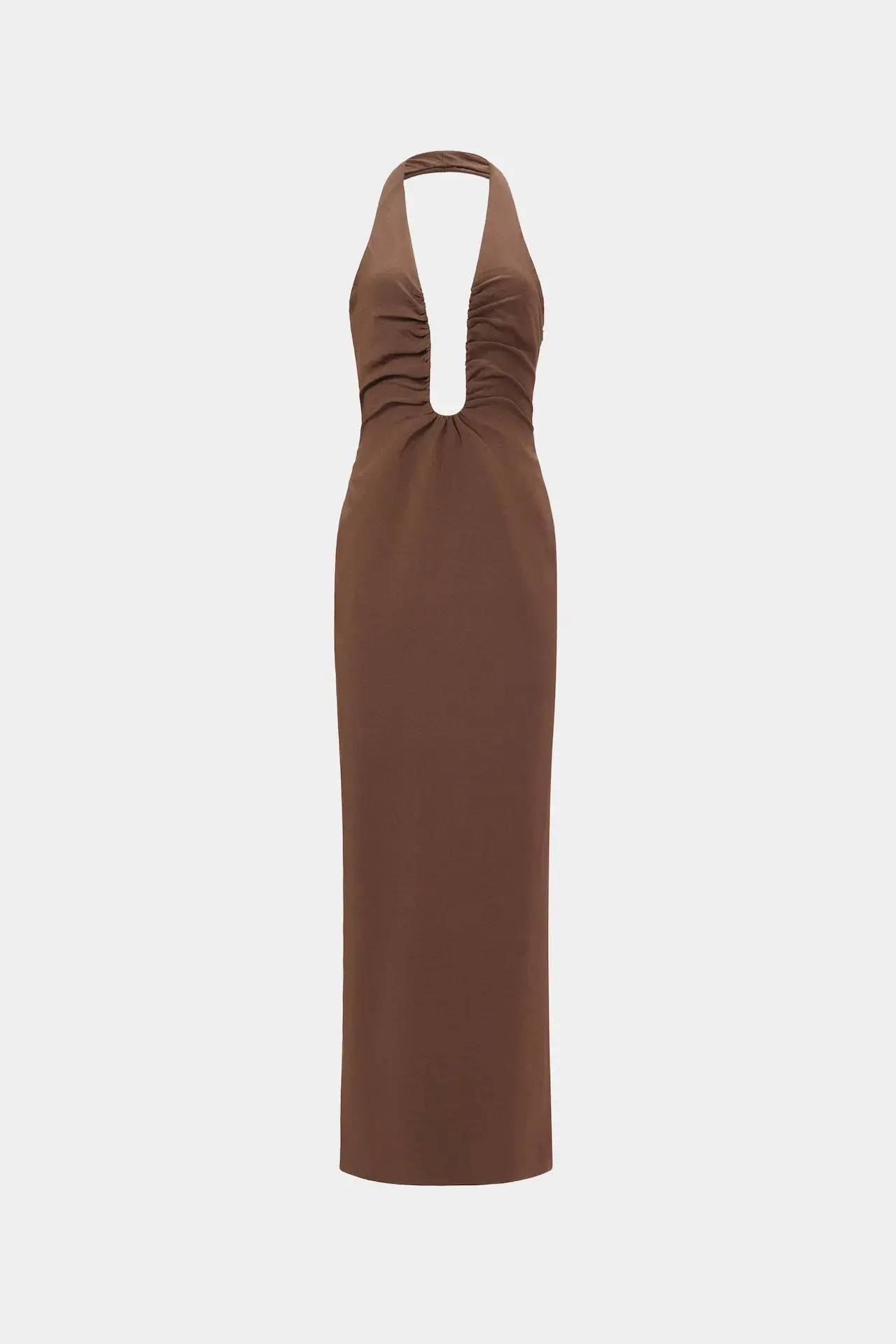 Misha The Alusia Maxi Dress Mink Brown Size 10/M - Image 8
