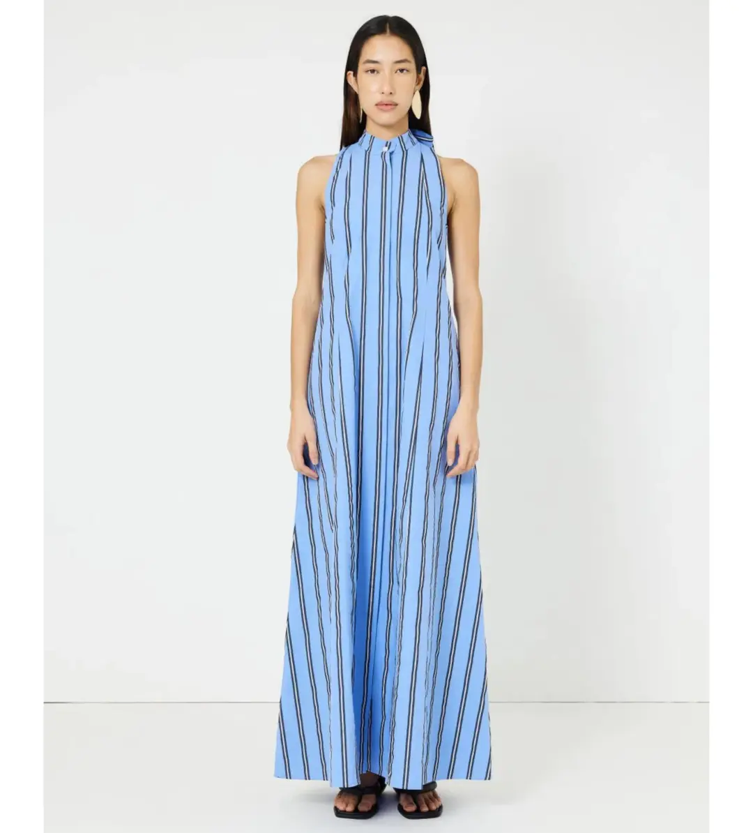 Camilla And Marc Maxi Dress Atoll Stripe Size 12 for rent on The Volte - main image